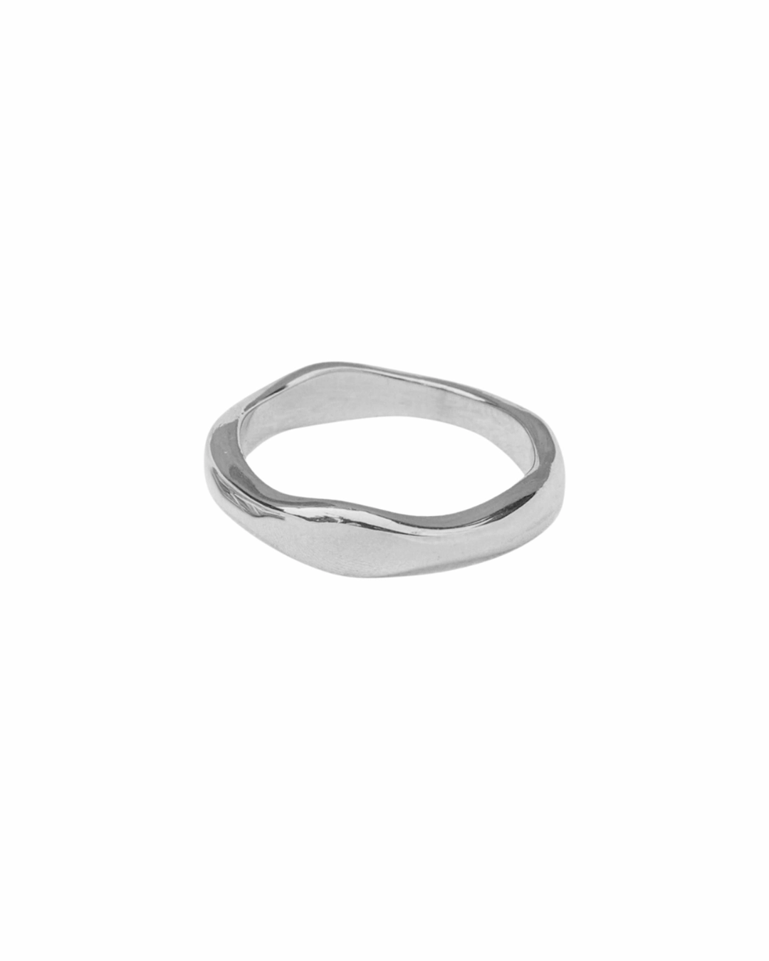14K Bold Wave Band
