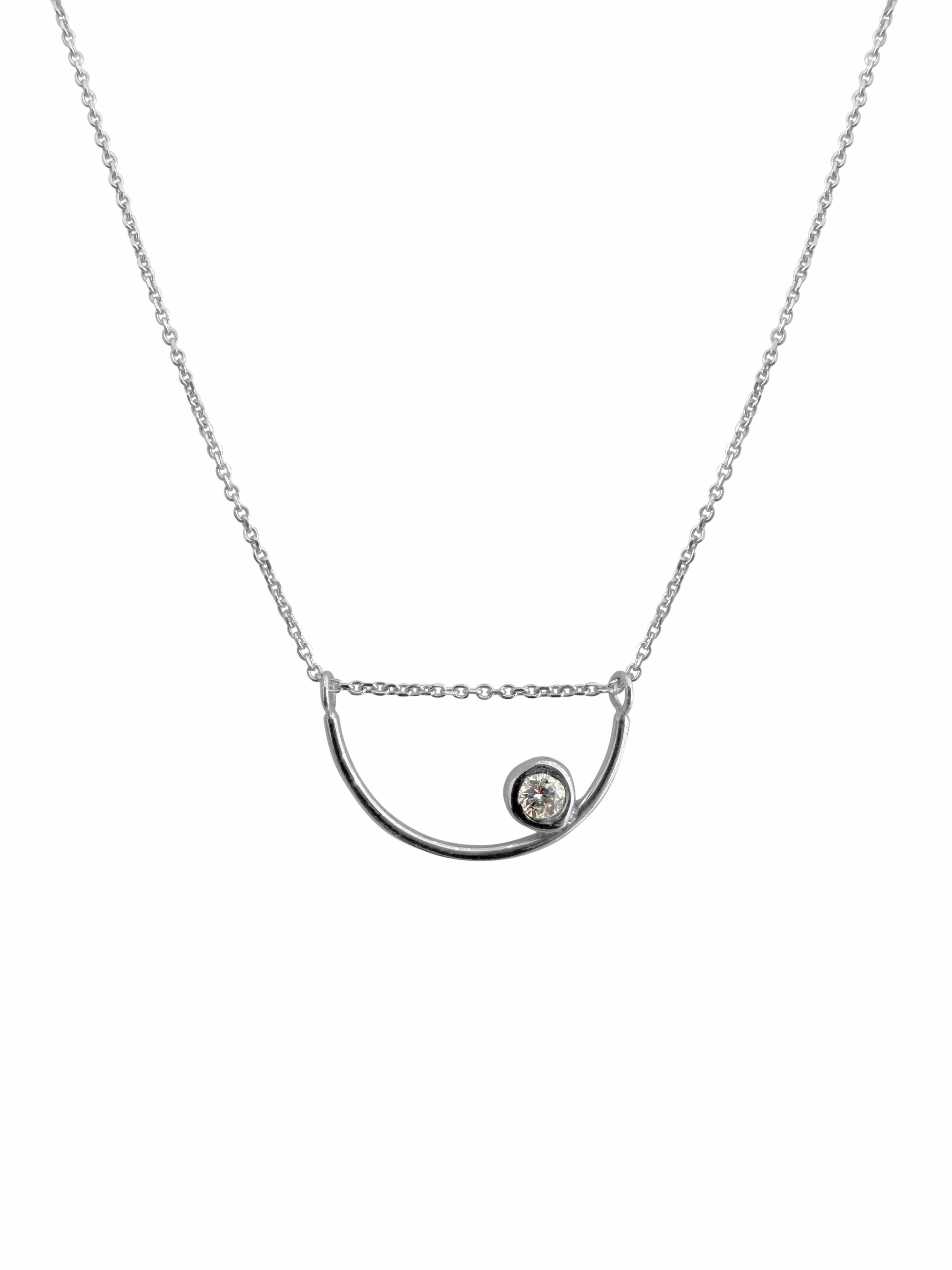 14k Diamond Harmony Necklace