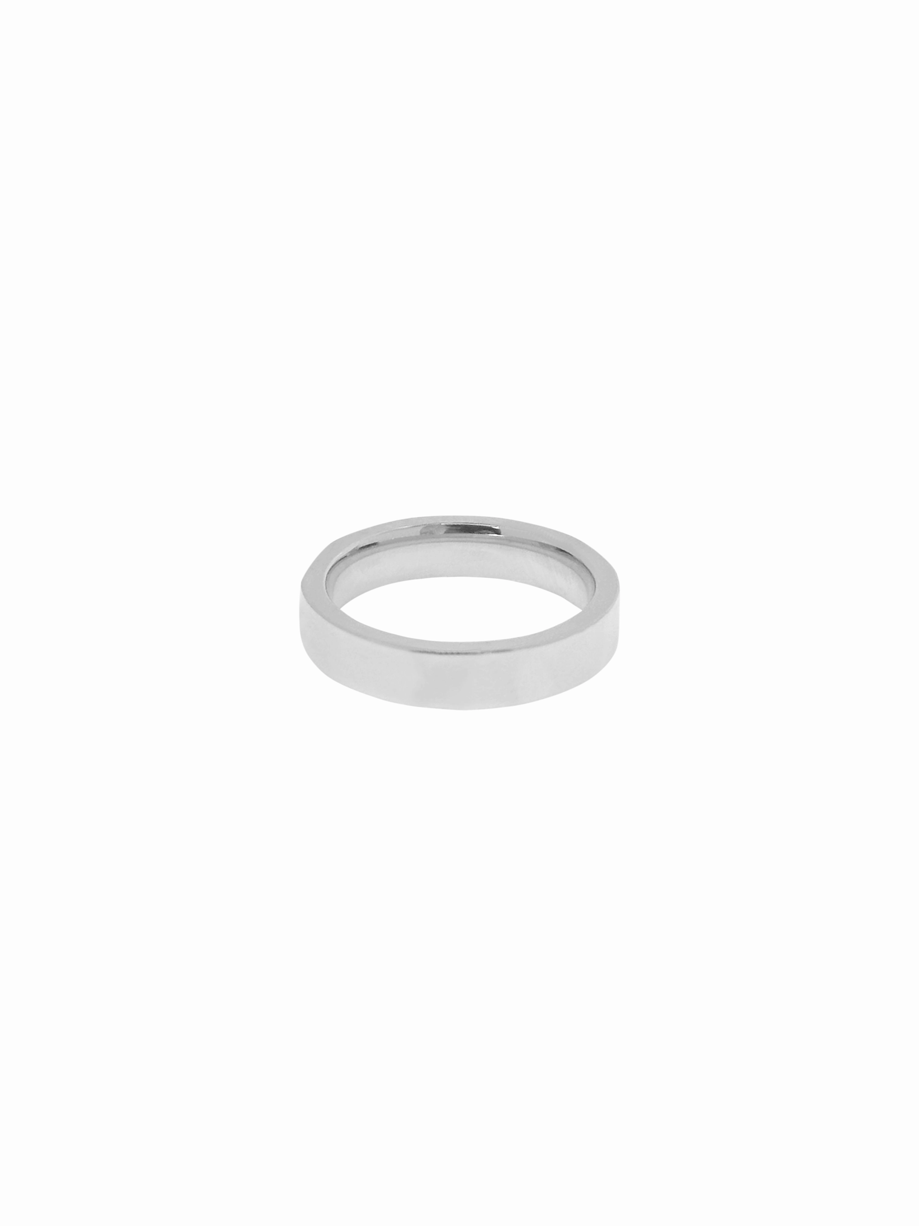 14K Gold Cigar Band Ring