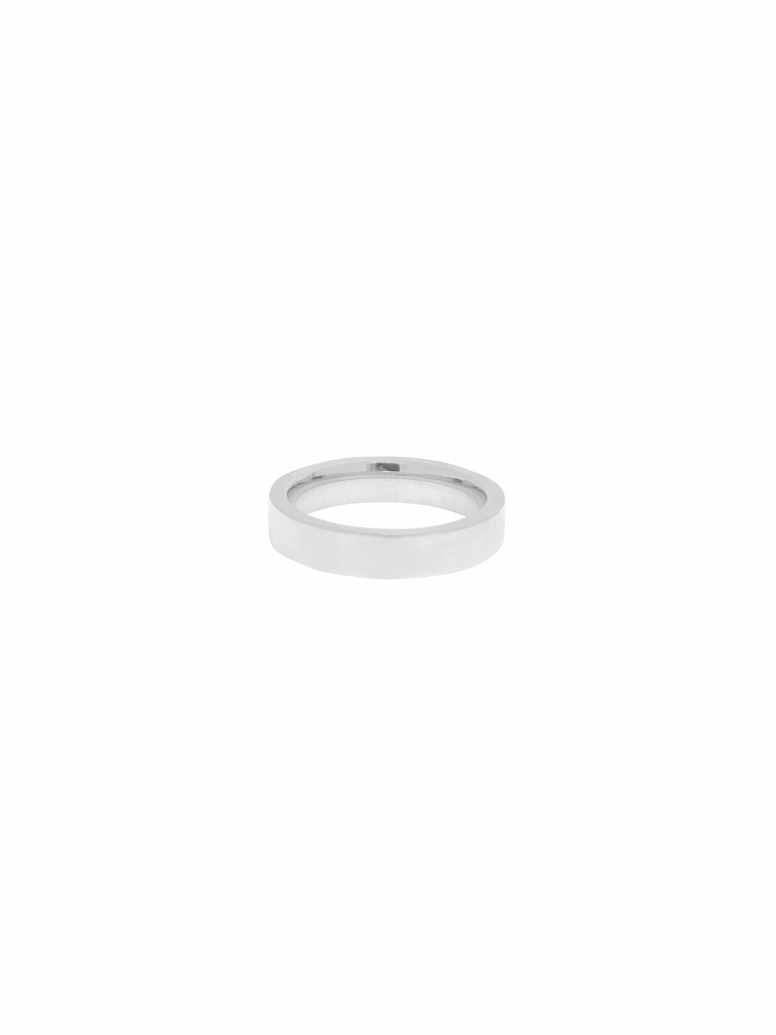14K Gold Cigar Band Ring