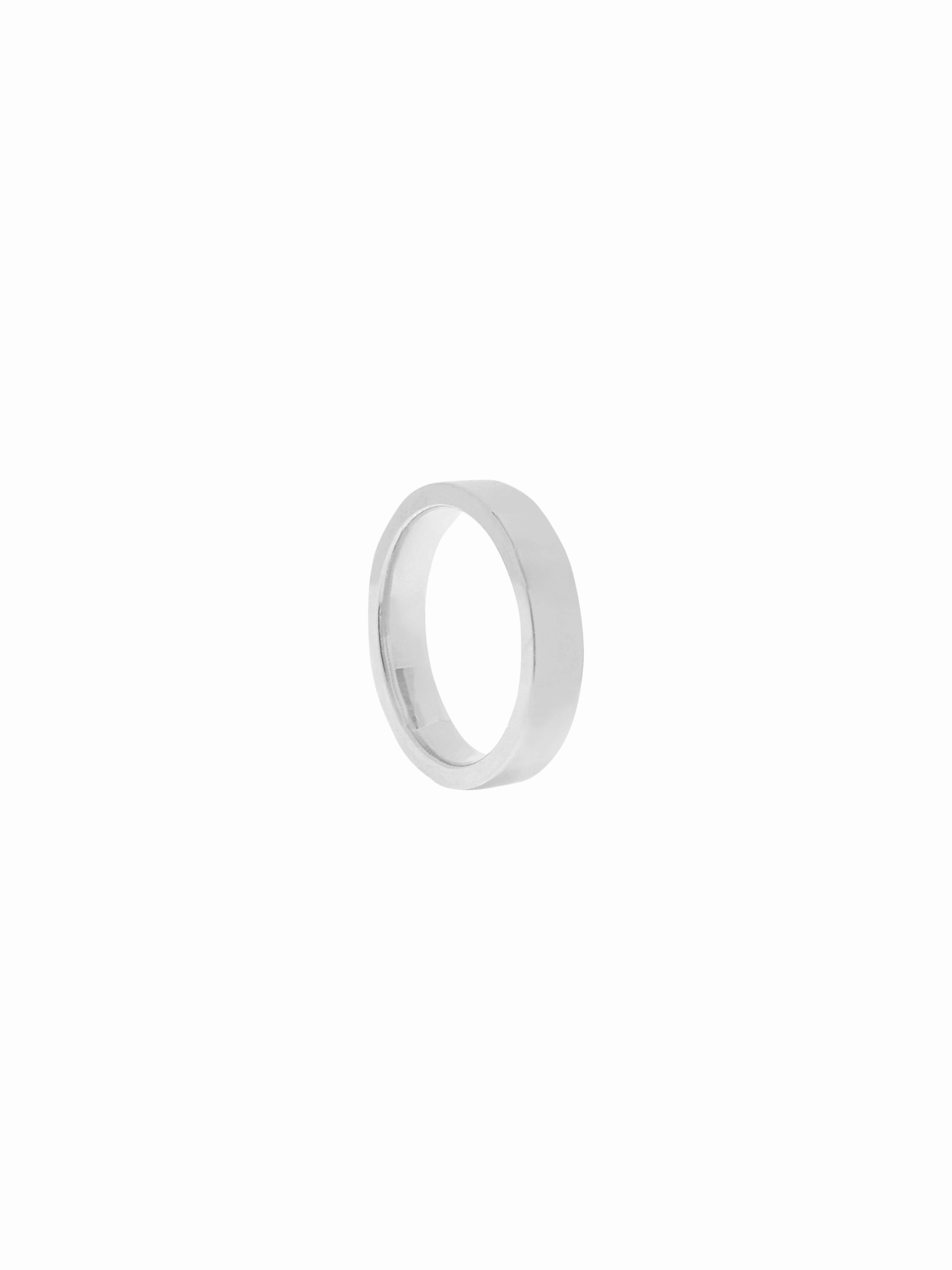 14K Gold Cigar Band Ring