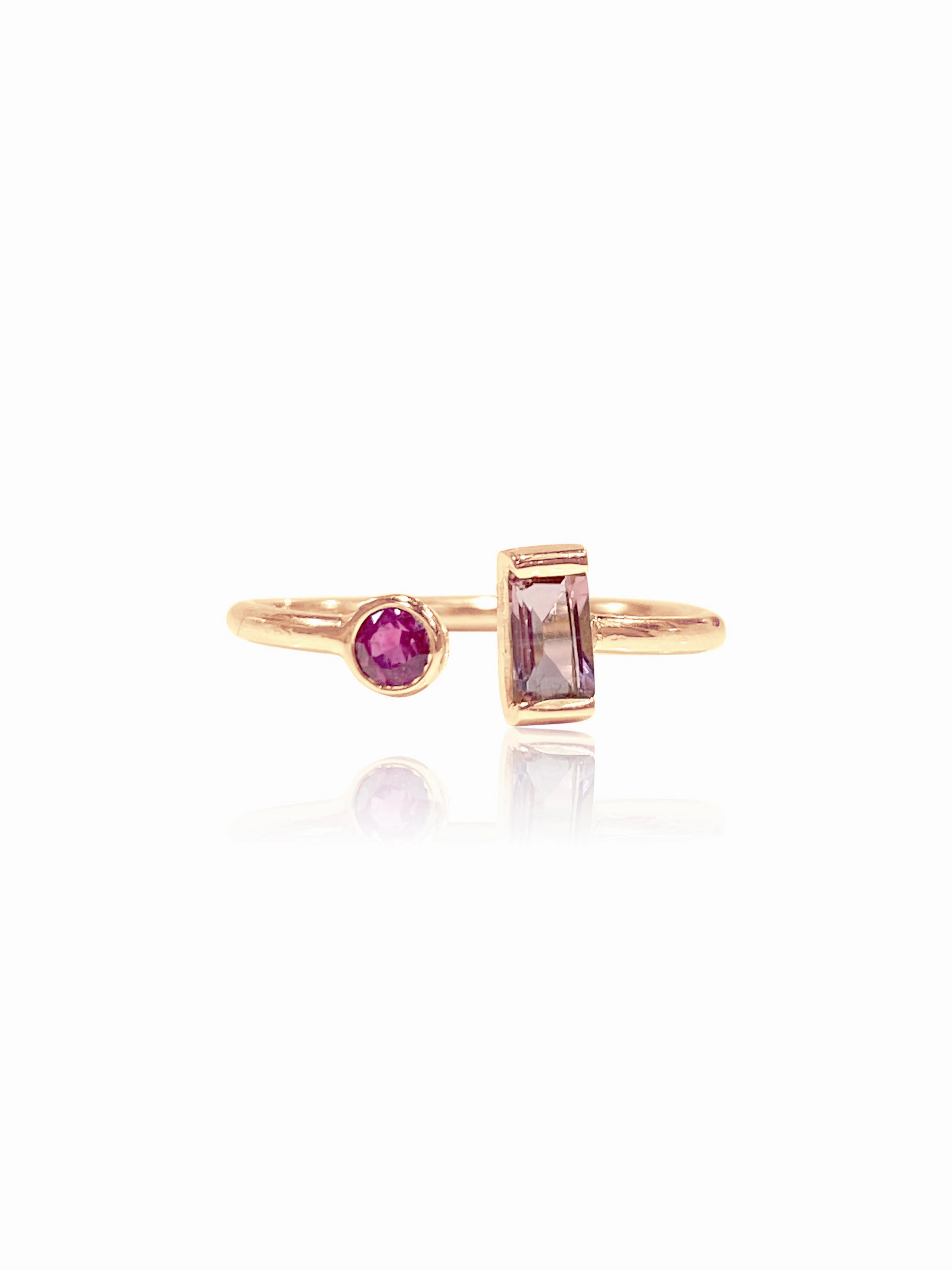 14K Gold Colores Ring