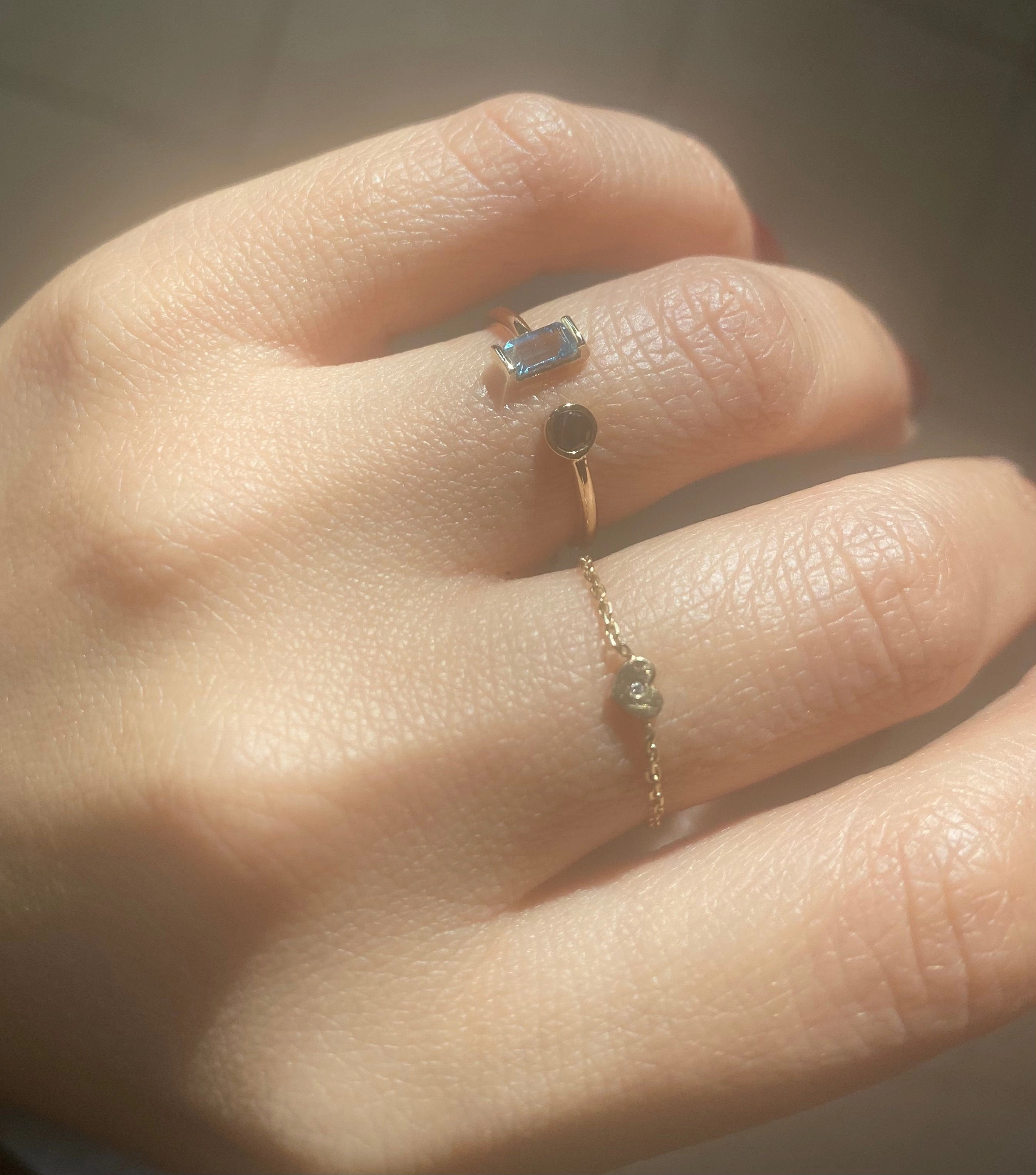 14K Gold Colores Ring