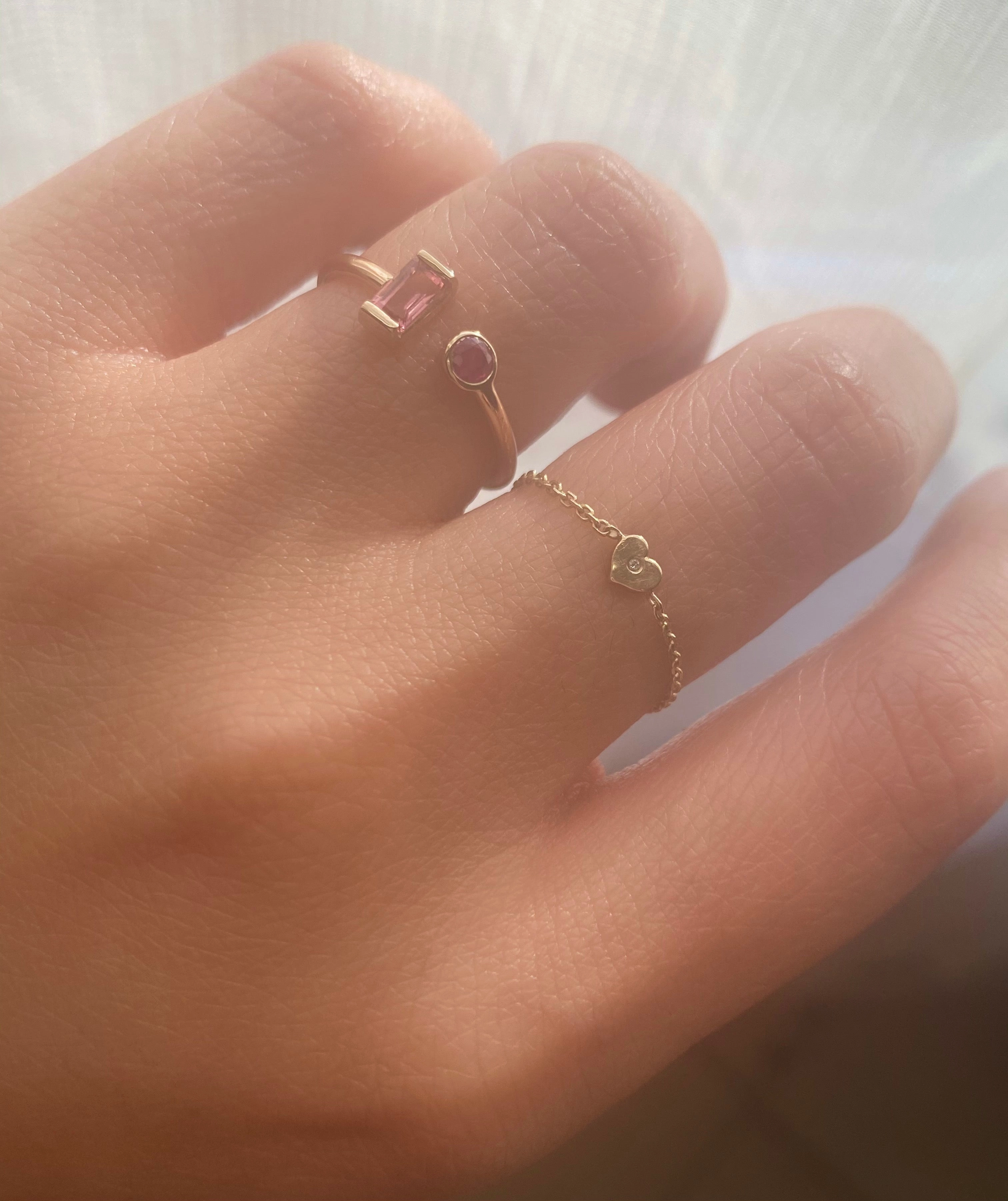 14K Gold Colores Ring