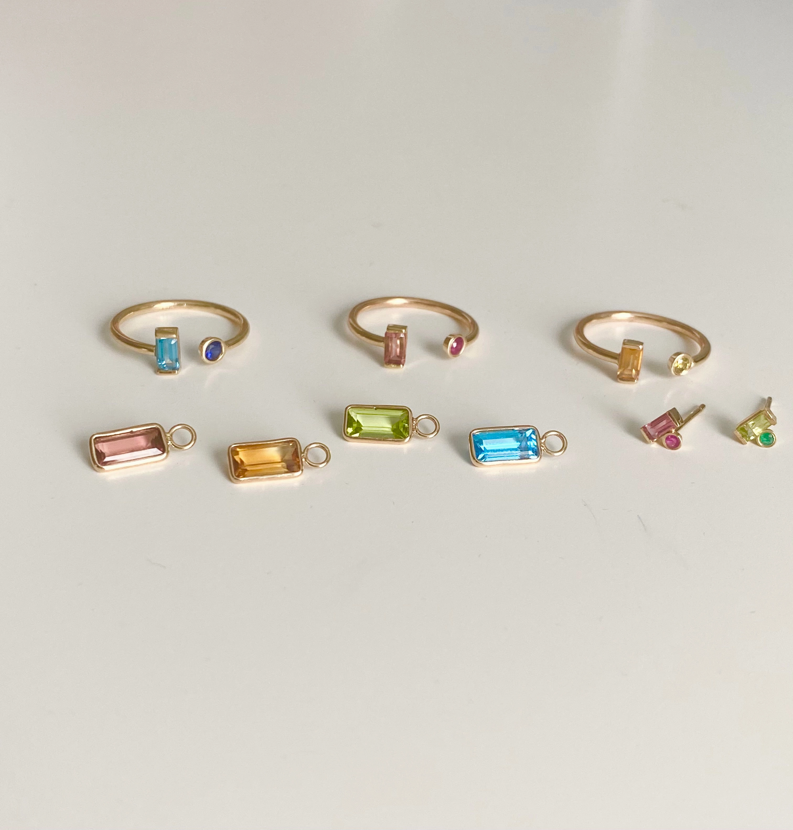 14K Gold Colores Ring