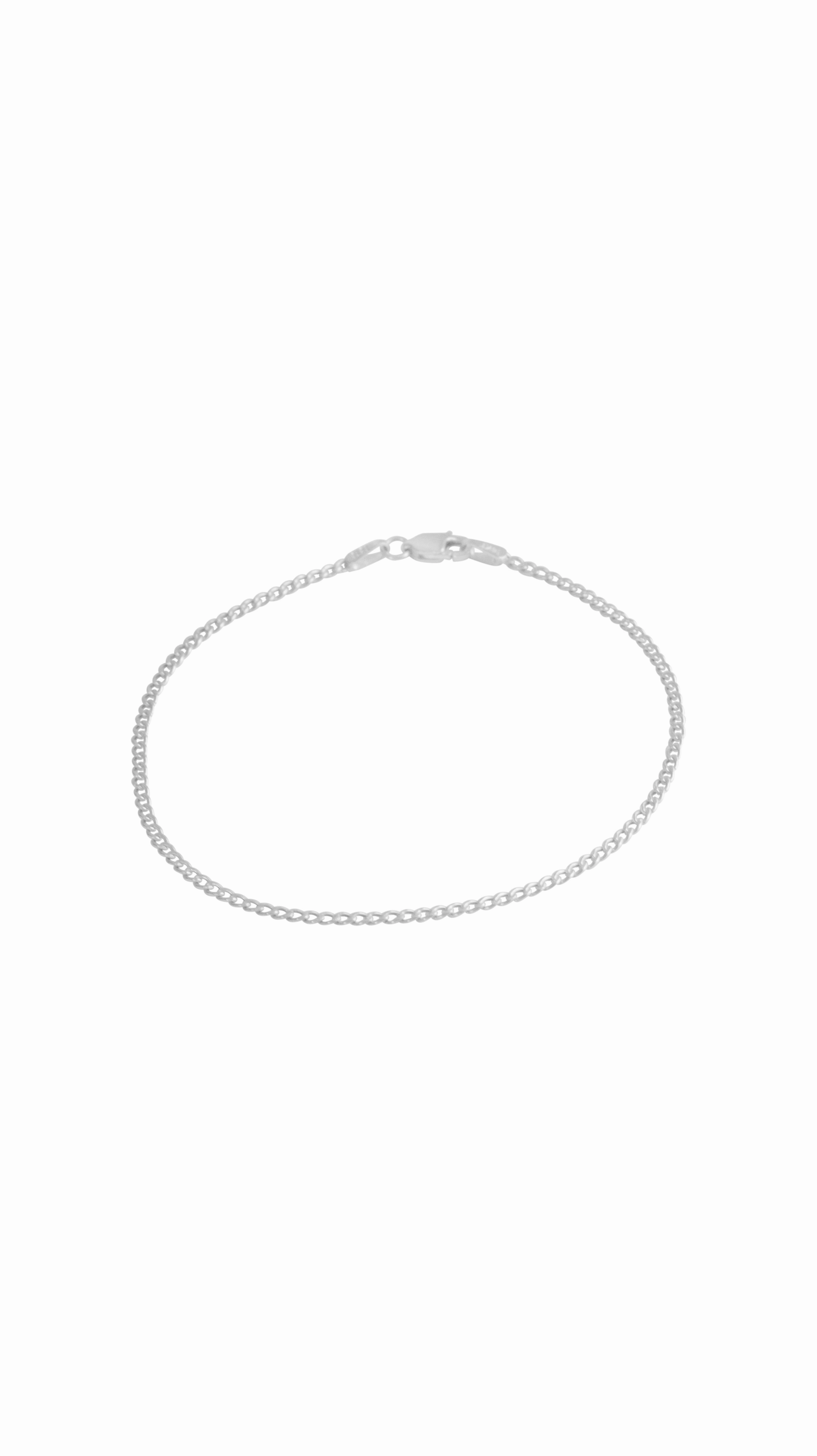 14K Gold Curb Chain Bracelet