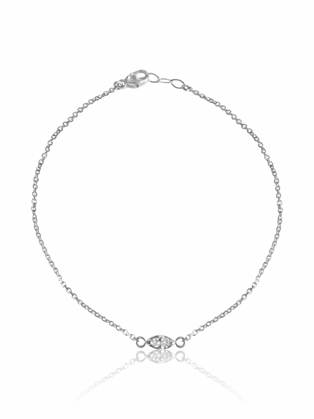14K Gold Diamond  Bracelet