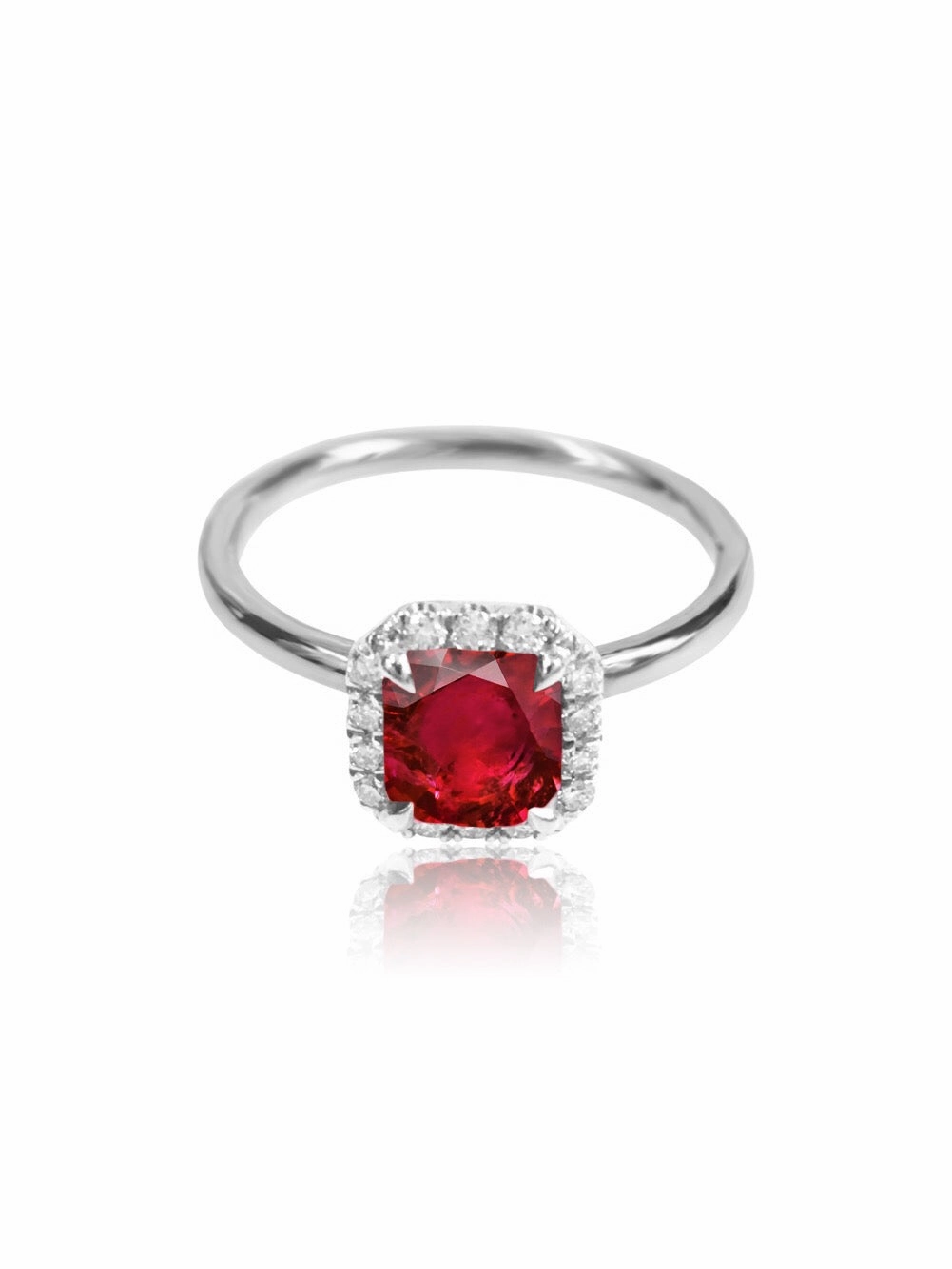 14k Gold Diamond/Gemstone Engagement Ring