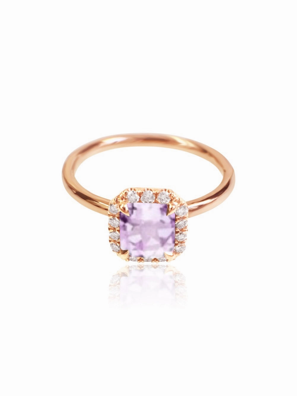 14k Gold Diamond/Gemstone Engagement Ring