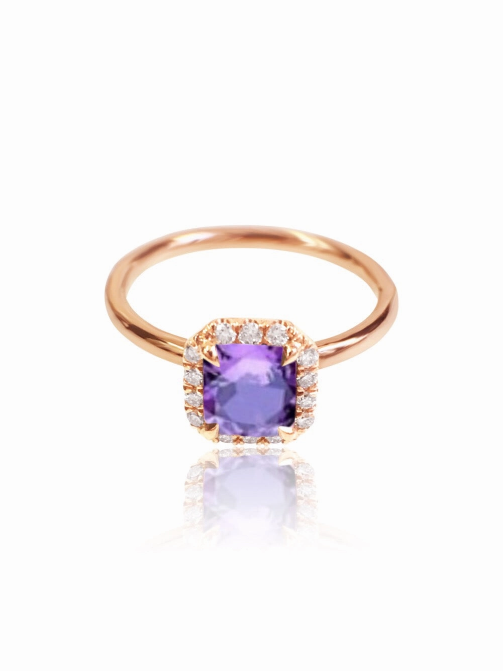 14k Gold Diamond/Gemstone Engagement Ring