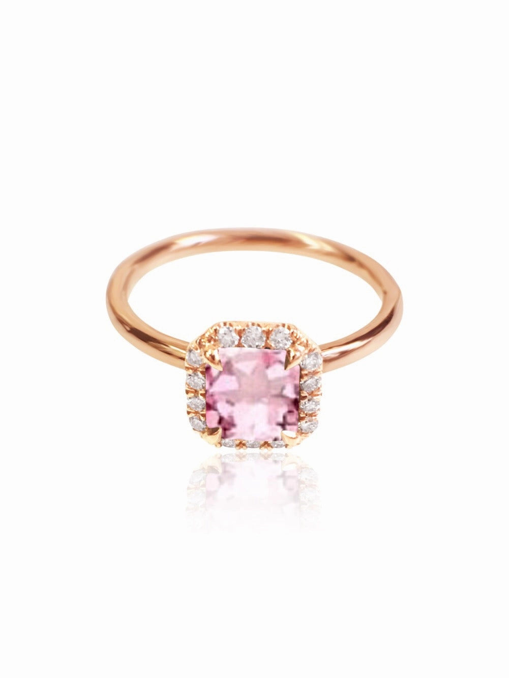 14k Gold Diamond/Gemstone Engagement Ring