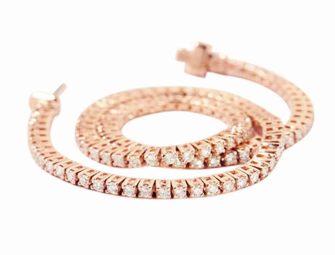 14K Gold Diamond Tennis Bracelet