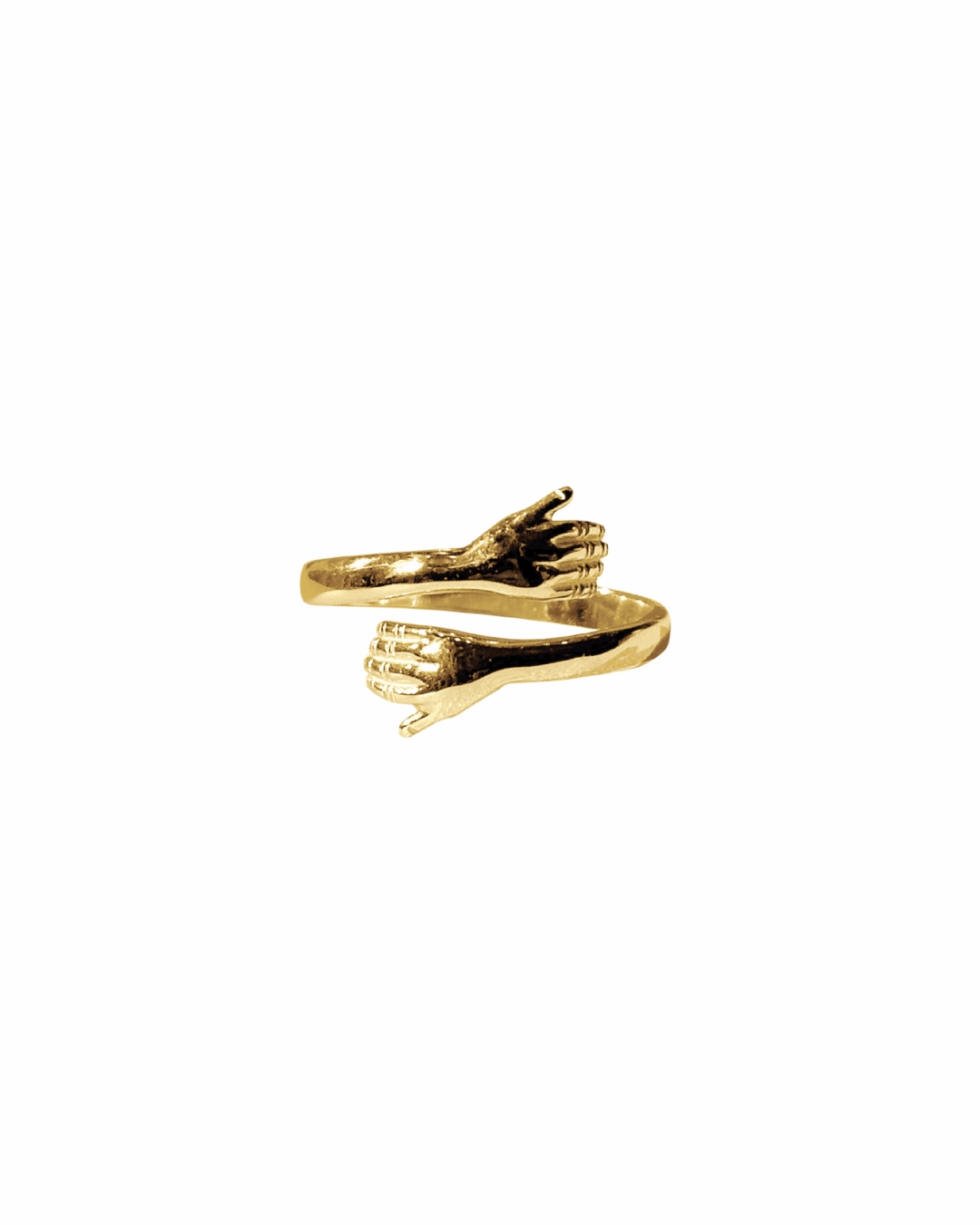 14K Gold Embrace Ring