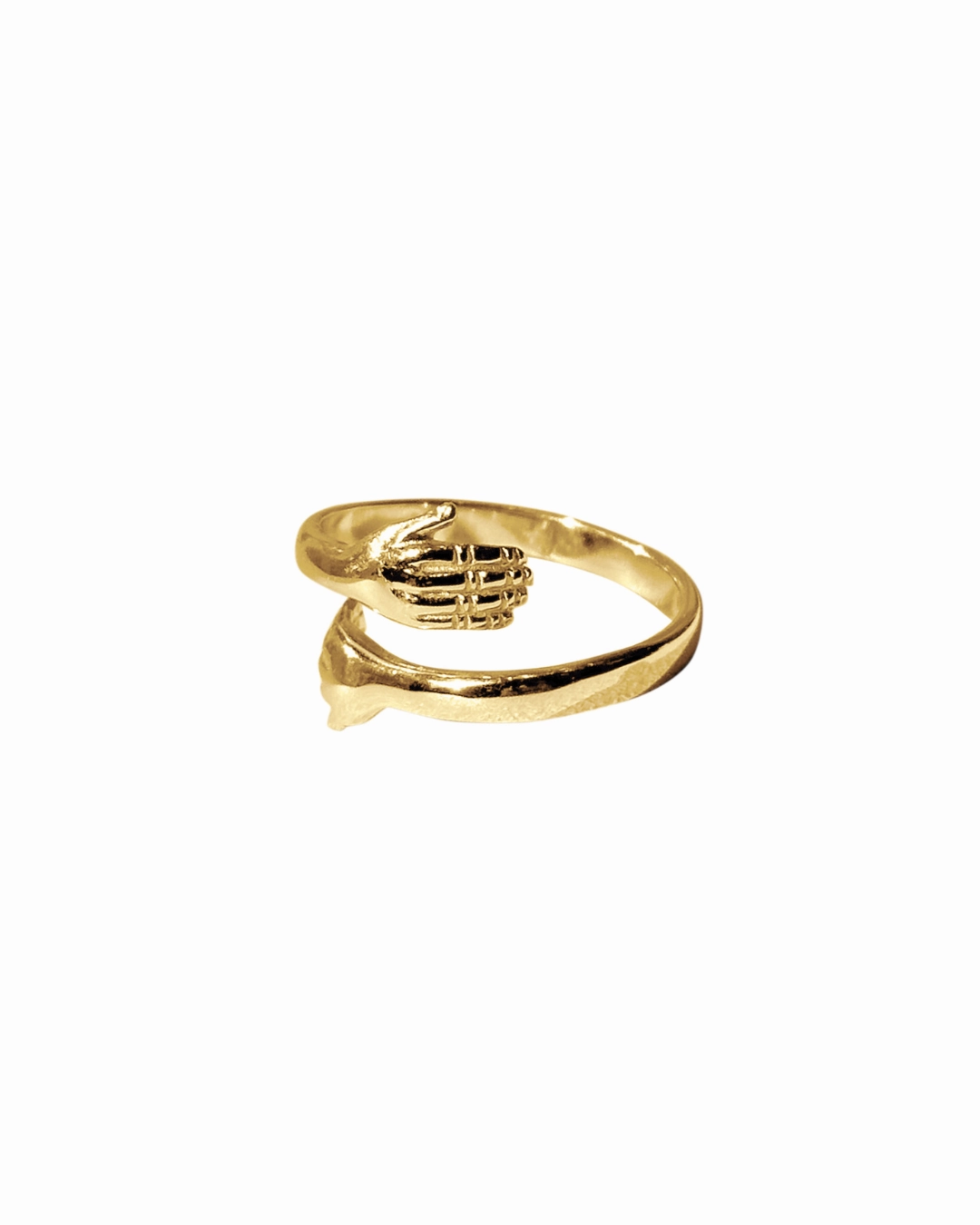14K Gold Embrace Ring
