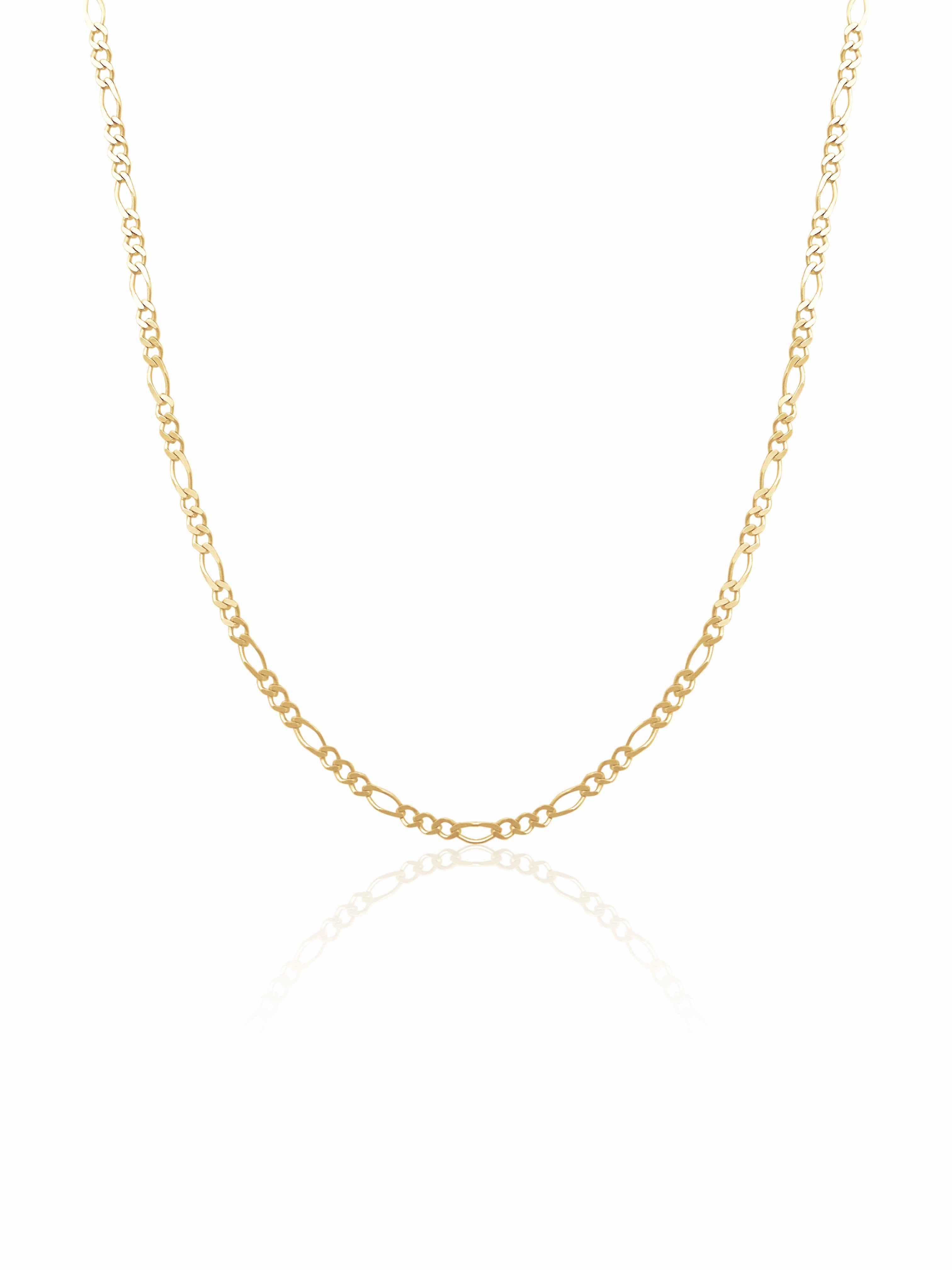 14K Gold Figaro Chain
