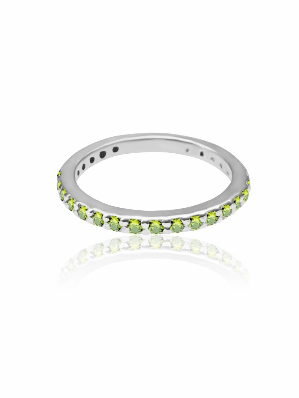 14k Gold Gemstone Band