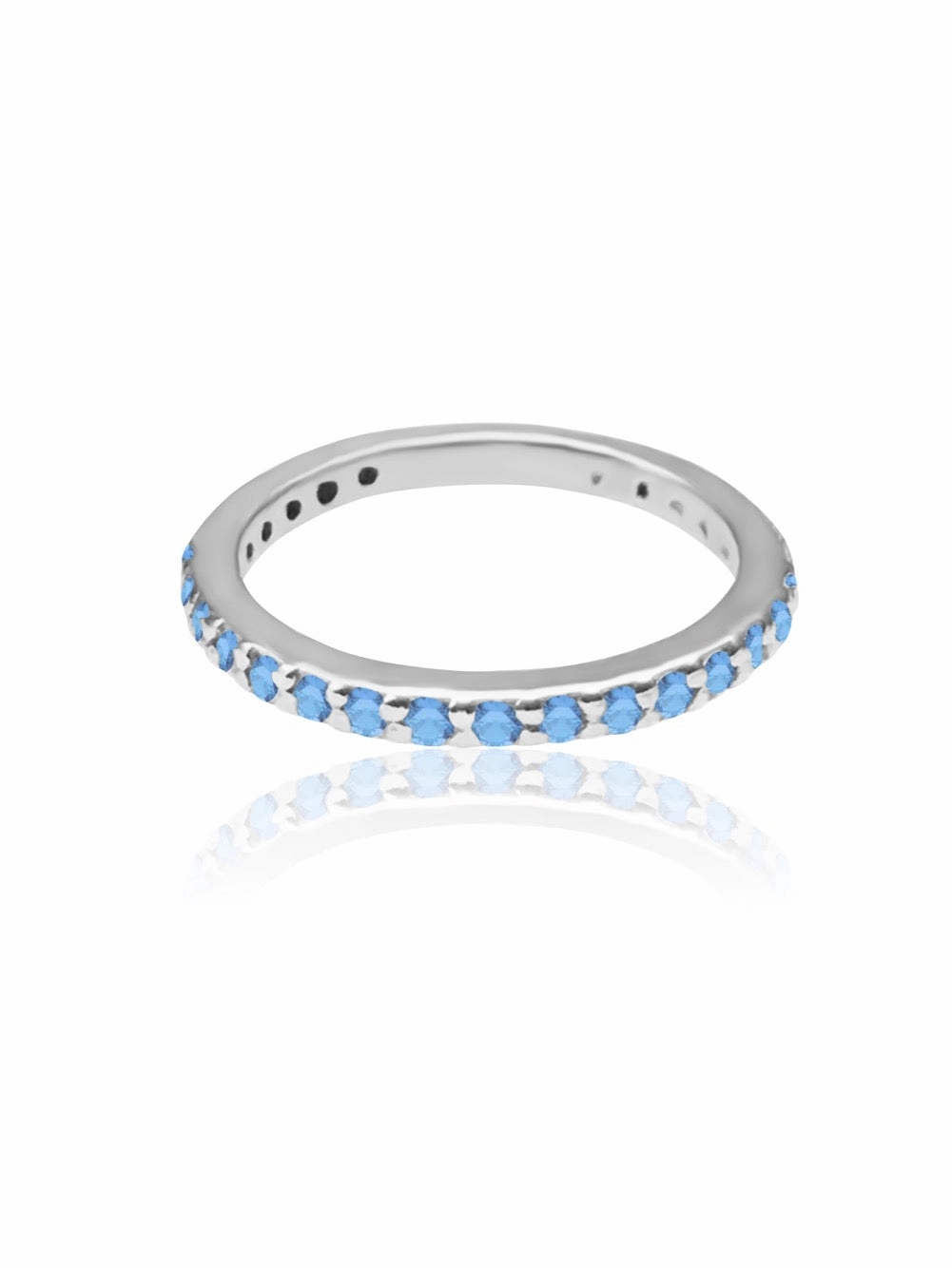 14k Gold Gemstone Band