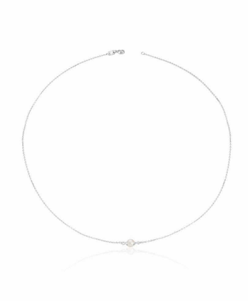 14K Gold Pearl Necklace