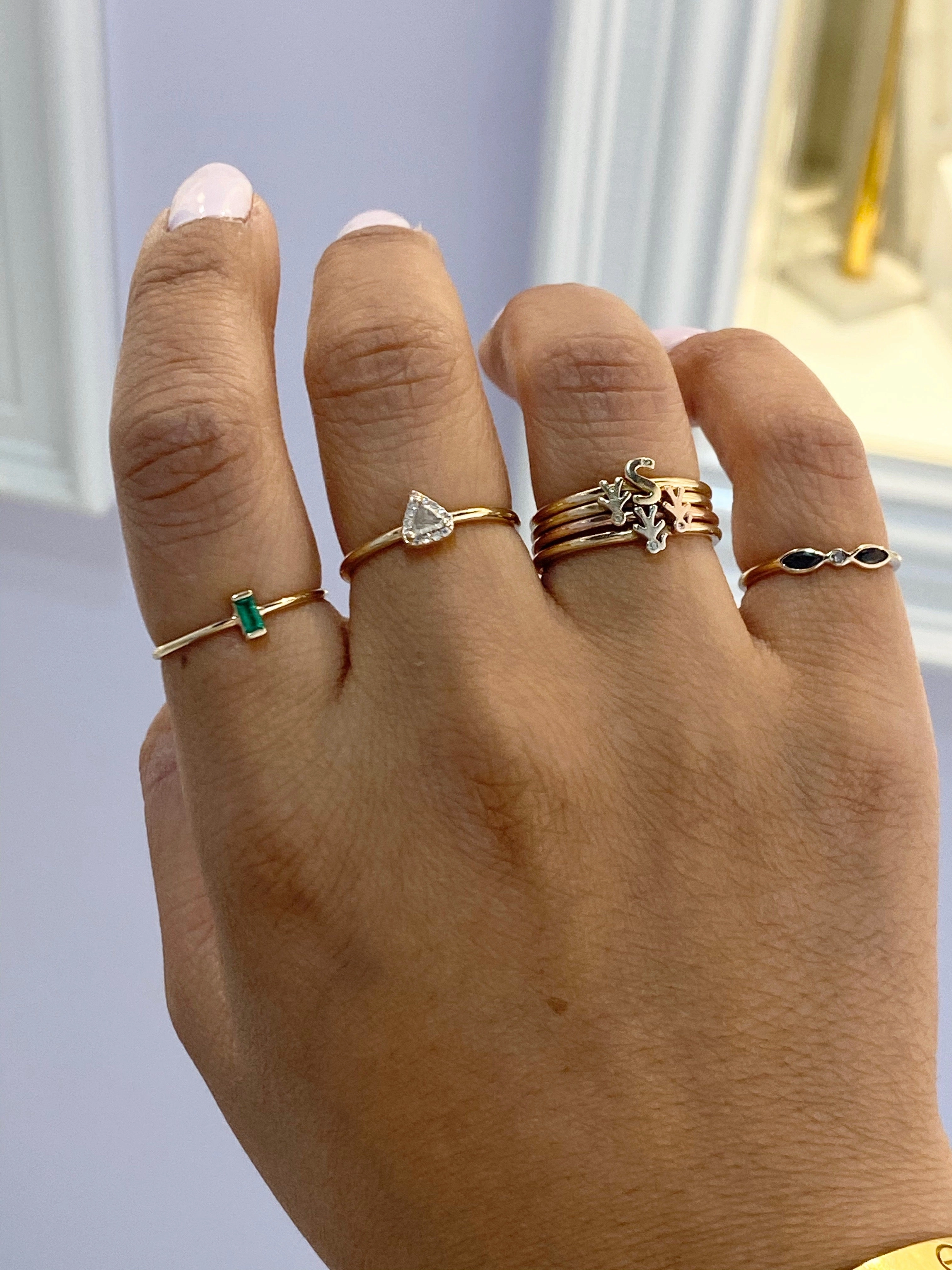 14K Gold Ruthy Ring