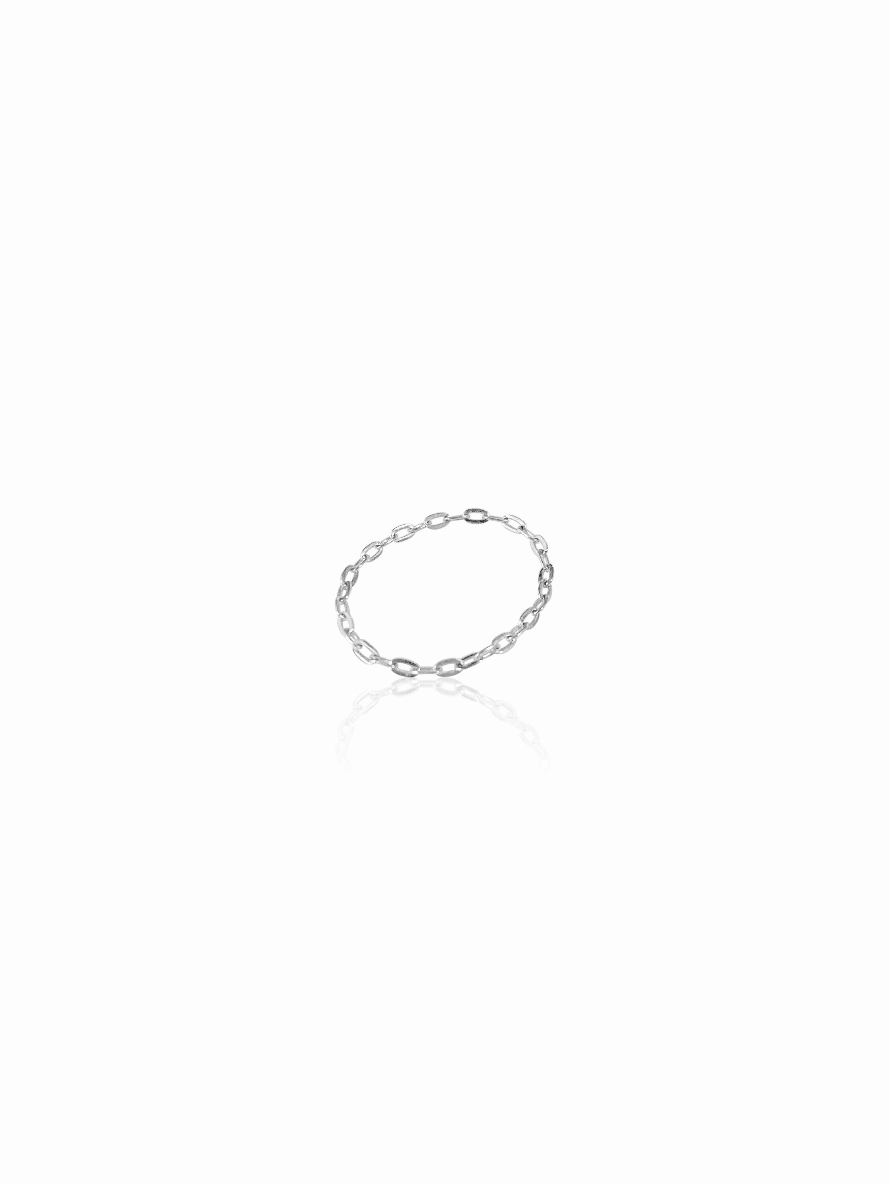 14K Gold Soft Chain Ring