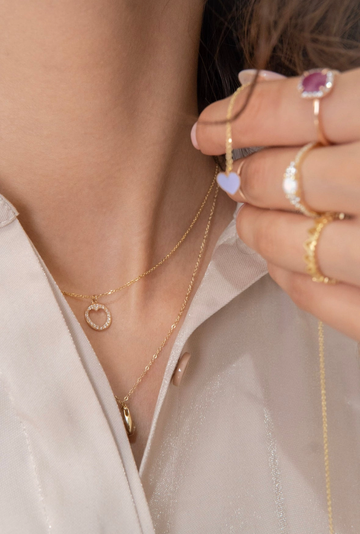 14K In My Heart Necklace