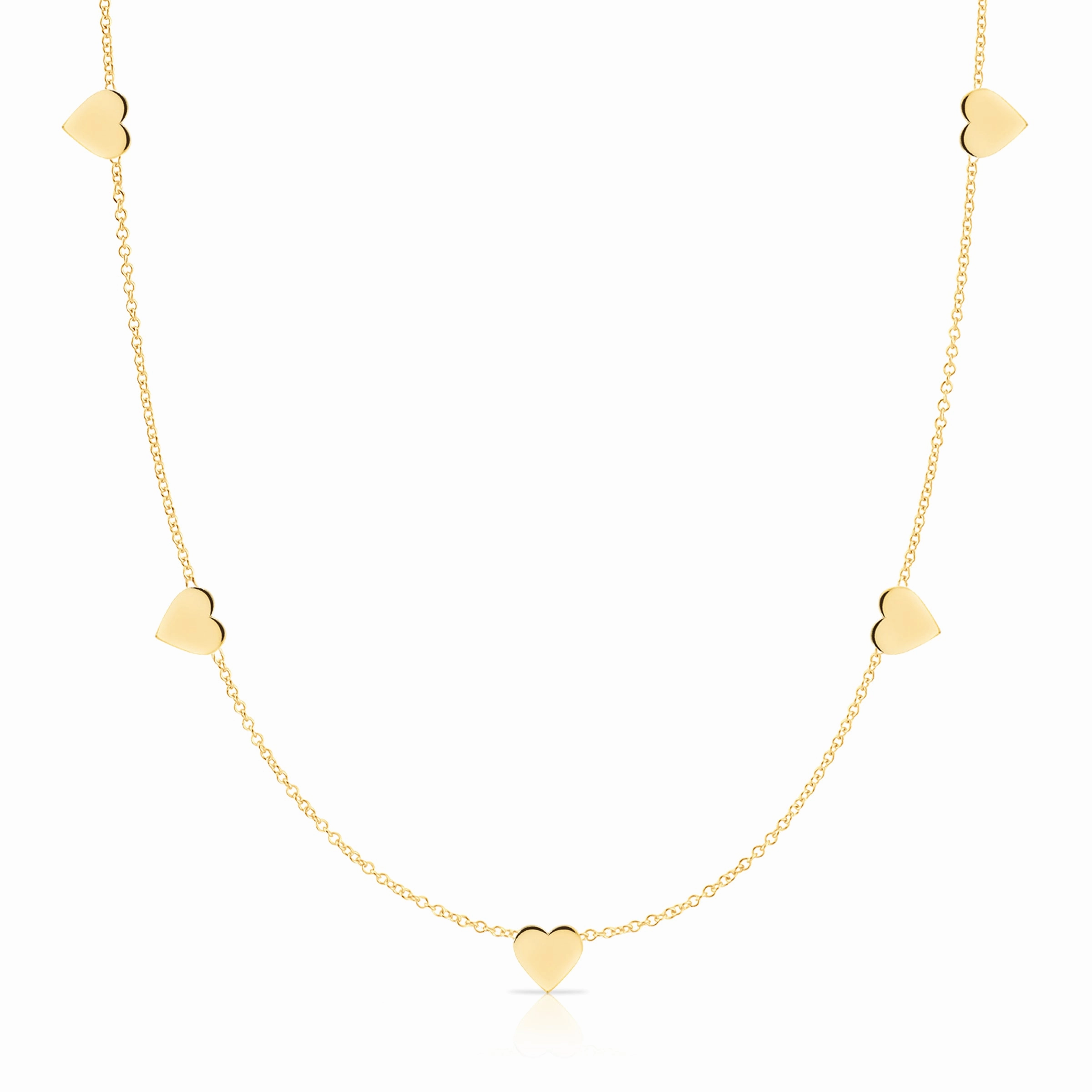 5 of Hearts Necklace