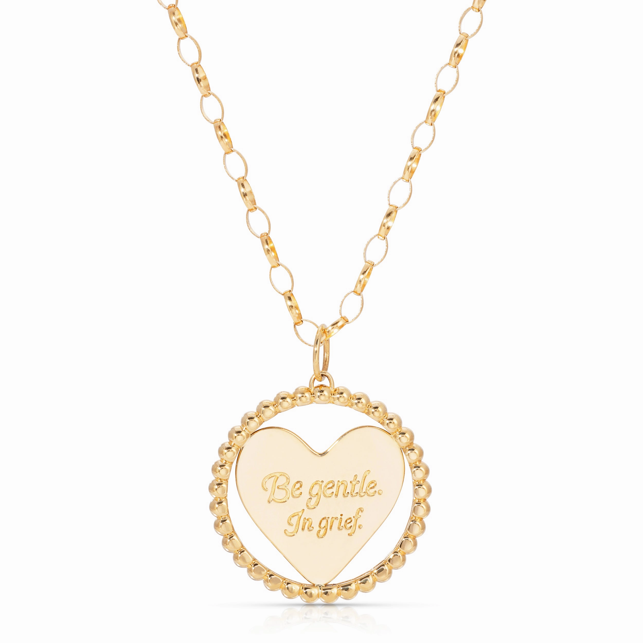 Be Gentle in Grief Necklace