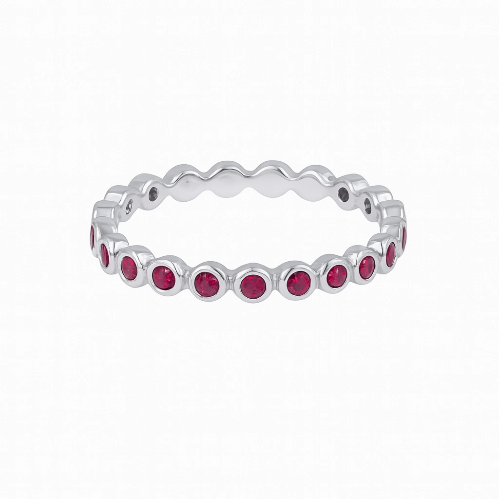 Bezel-Set Eternity Ring