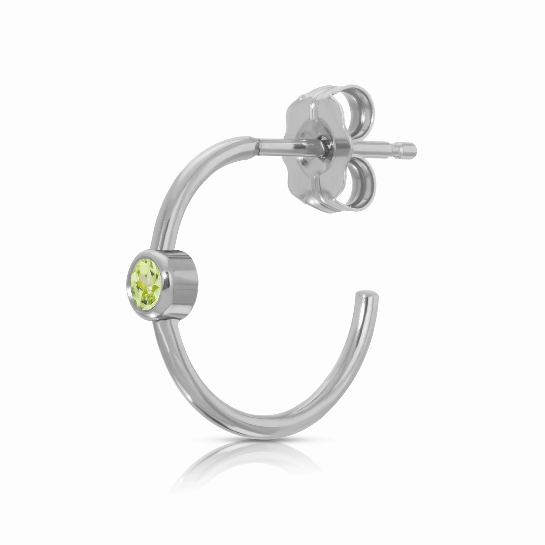 Birthstone Hoop