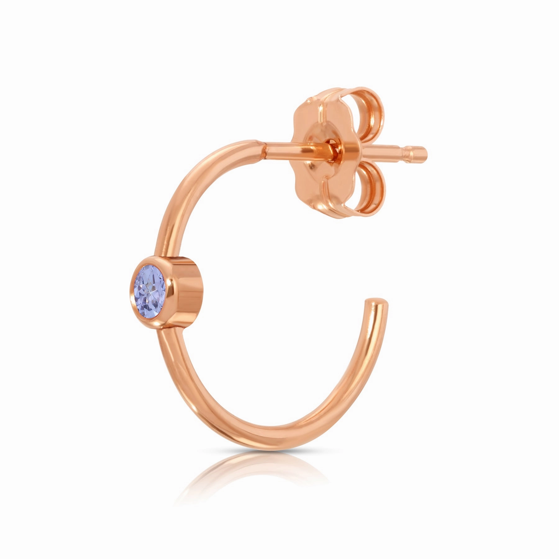 Birthstone Hoop