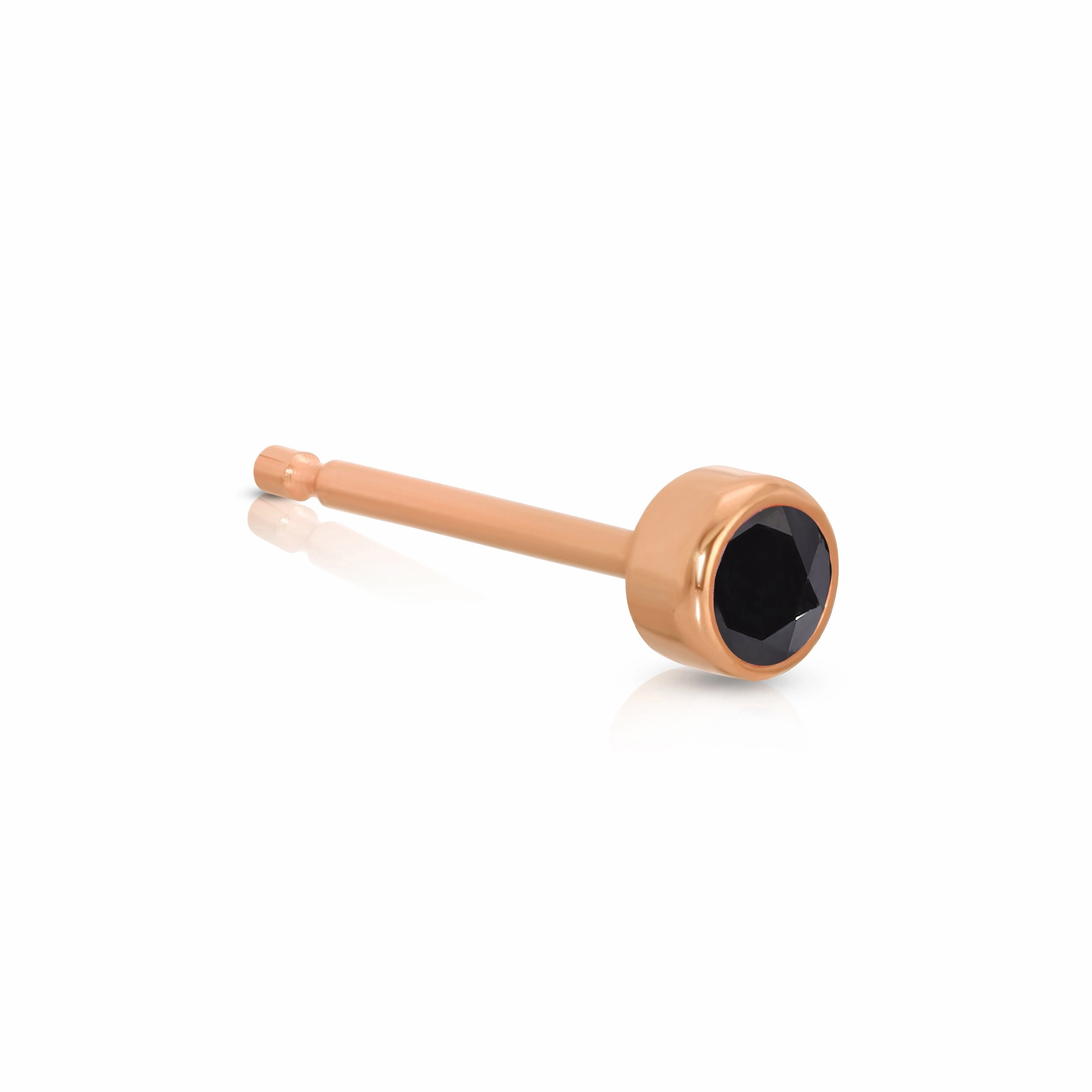 Birthstone Stud - Onyx (August)