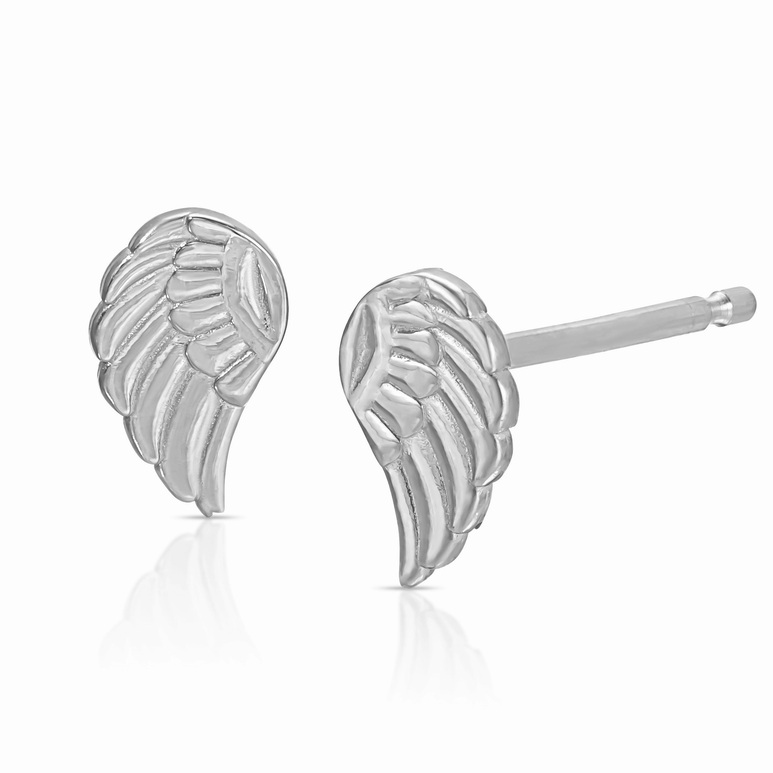 Charm Stud - Angel Wing