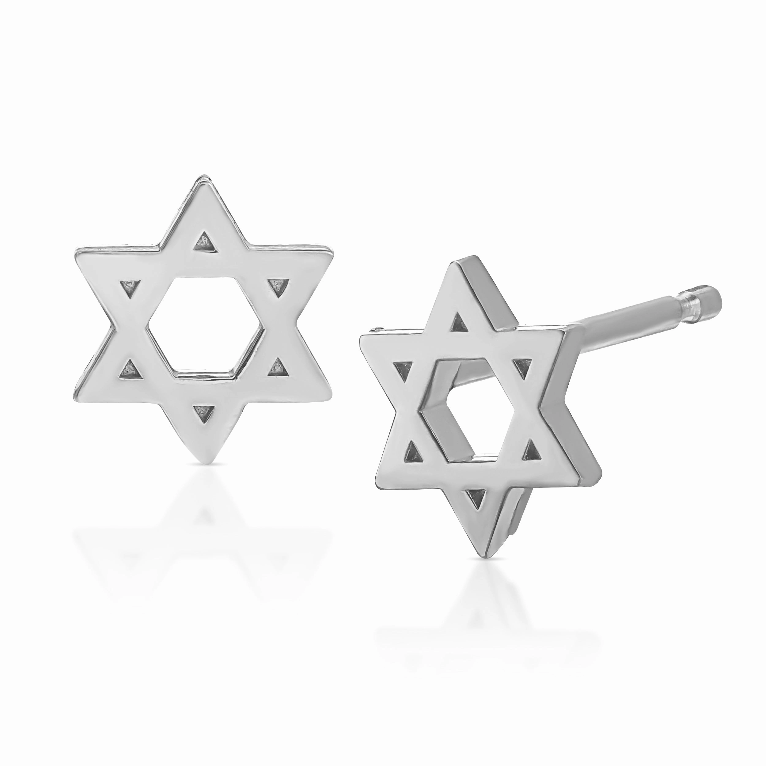 Charm Stud - Star of David