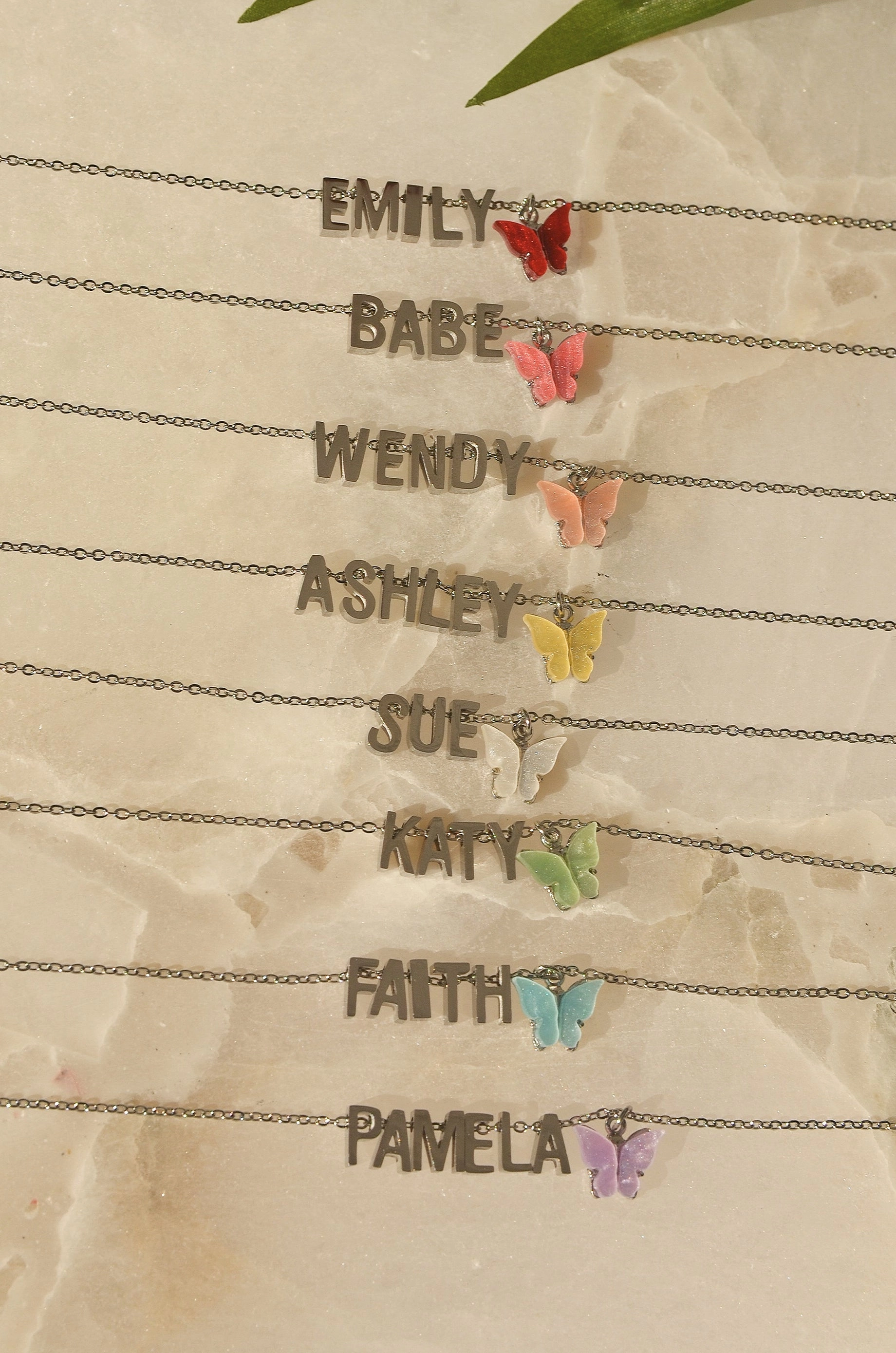 CUSTOM BUTTERFLY NECKLACE II