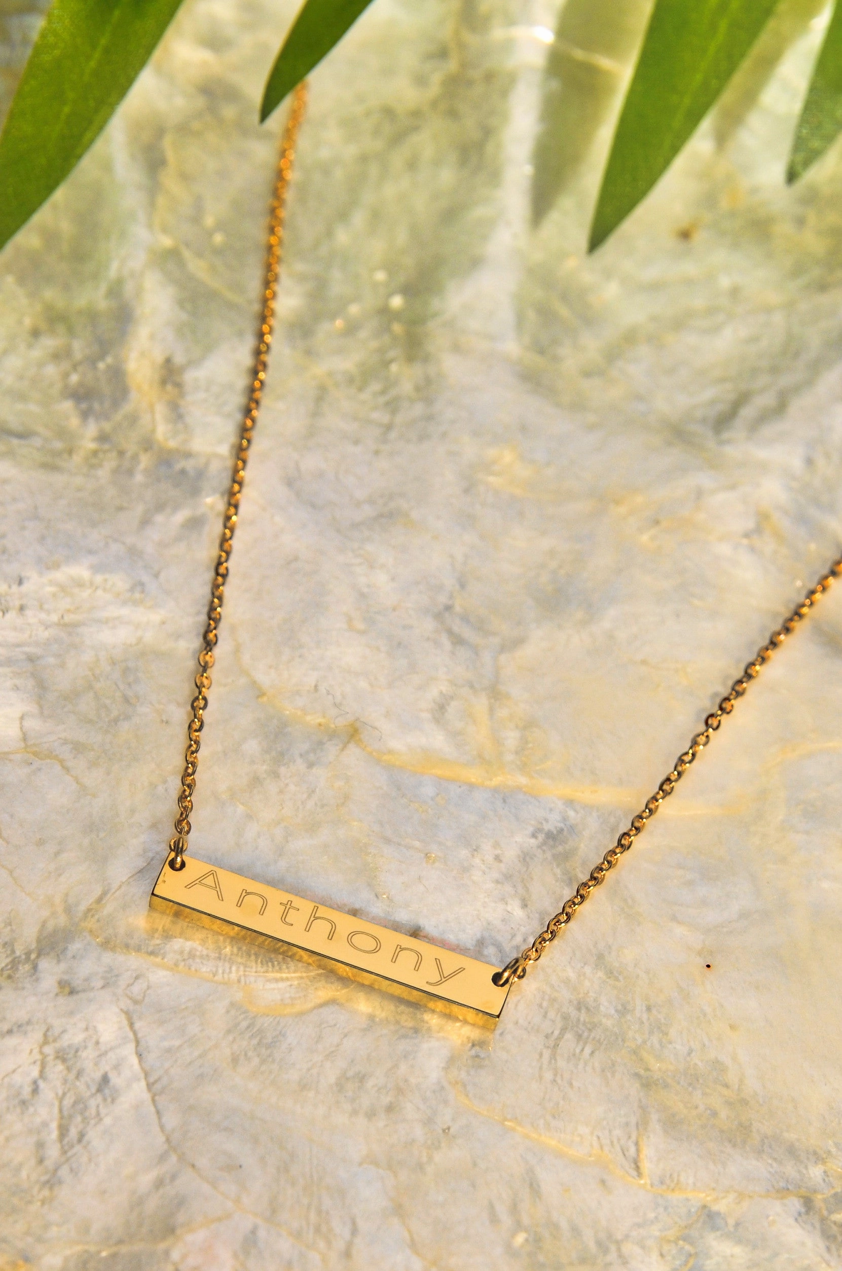 CUSTOM ENGRAVED NECKLACE