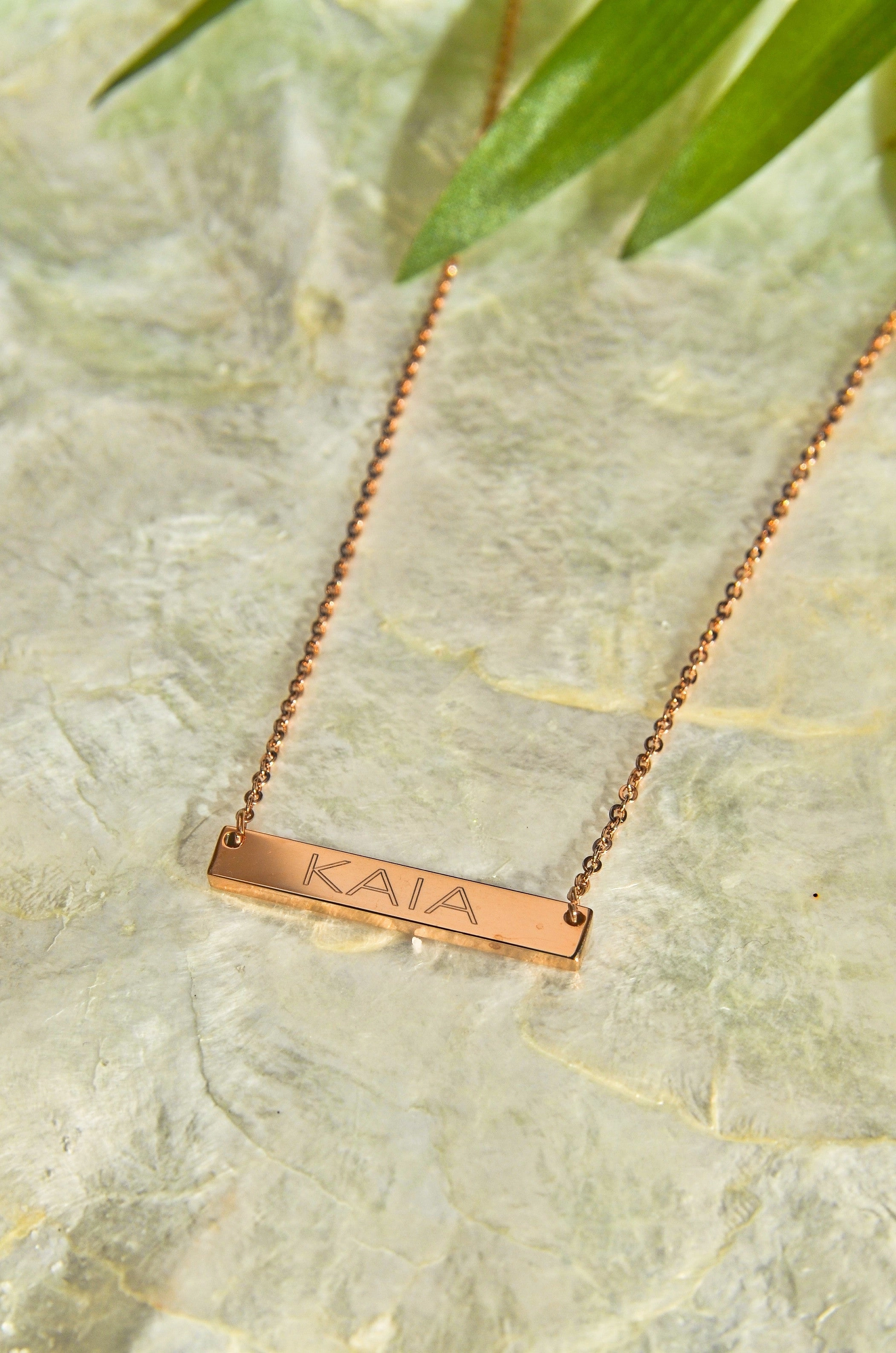 CUSTOM ENGRAVED NECKLACE