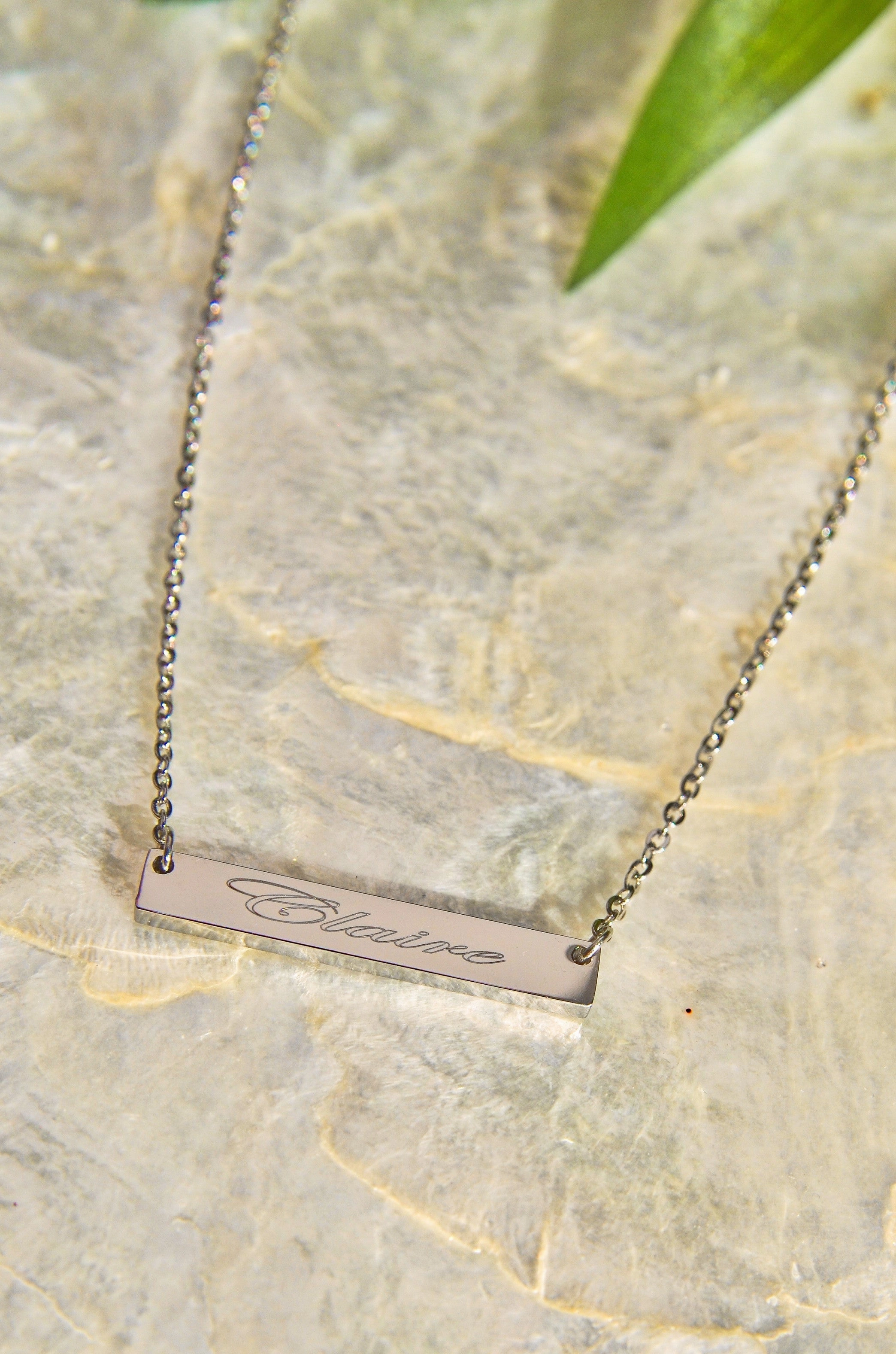 CUSTOM ENGRAVED NECKLACE