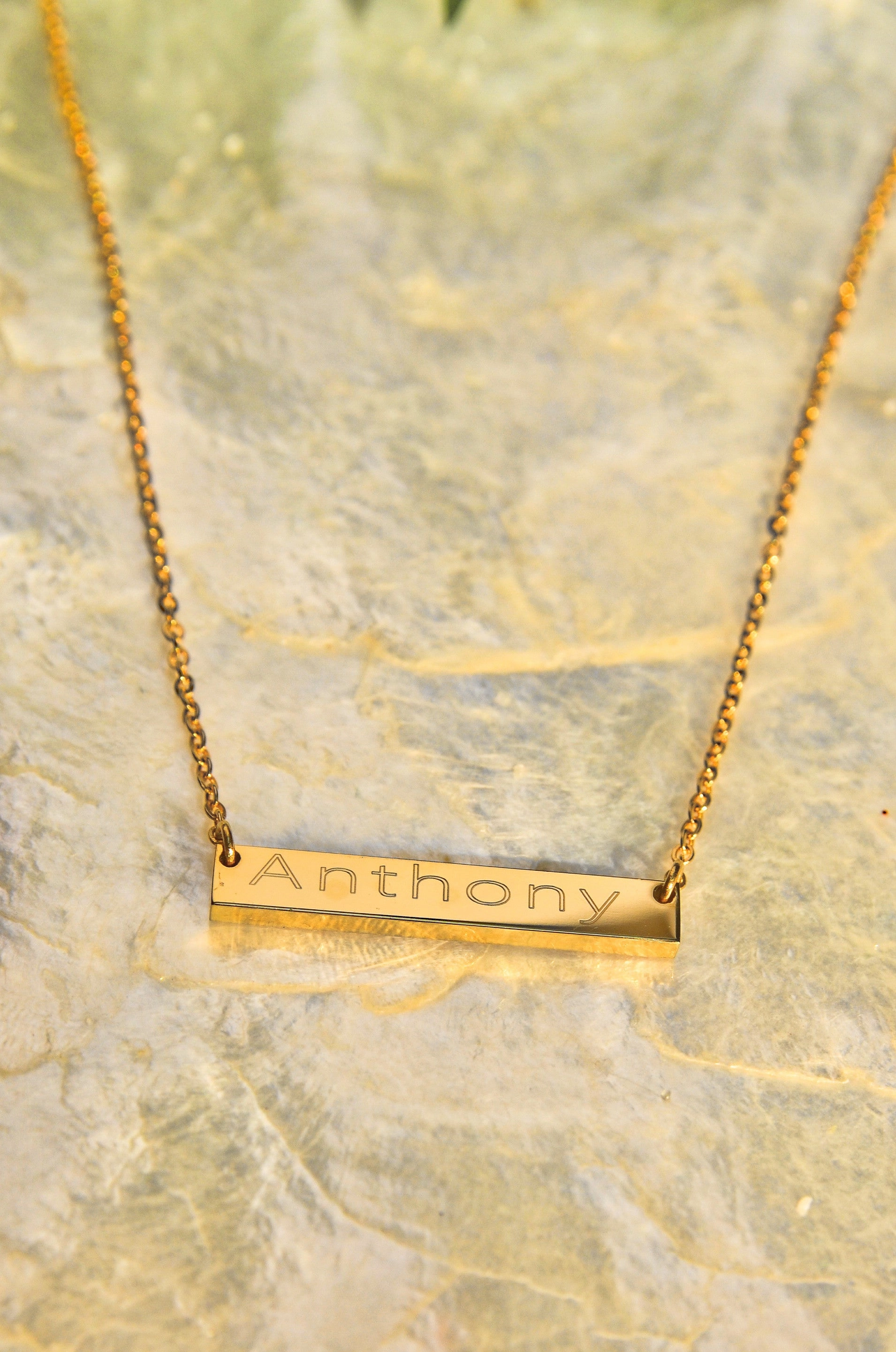 CUSTOM ENGRAVED NECKLACE