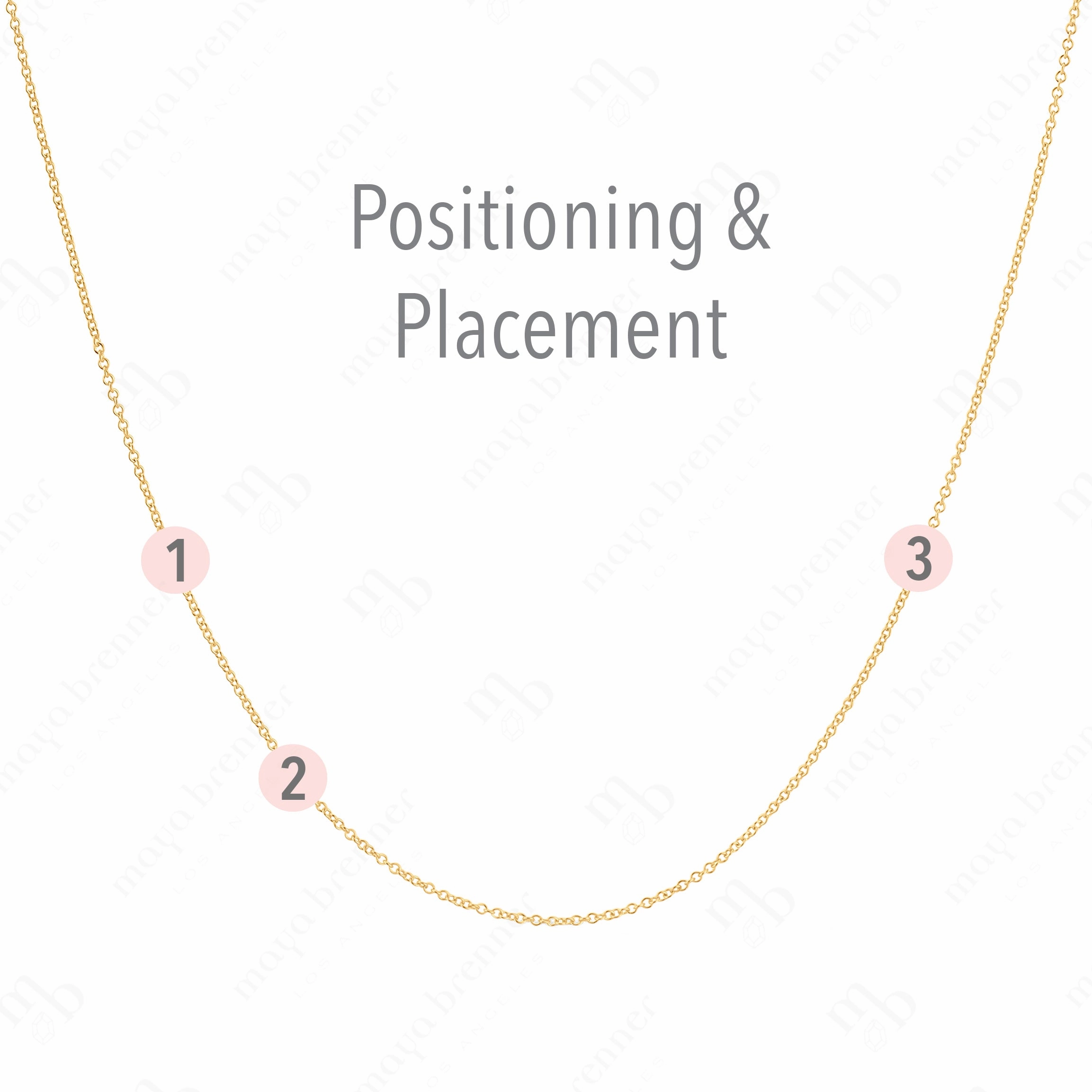 Custom Gold Necklace - 3 Letters