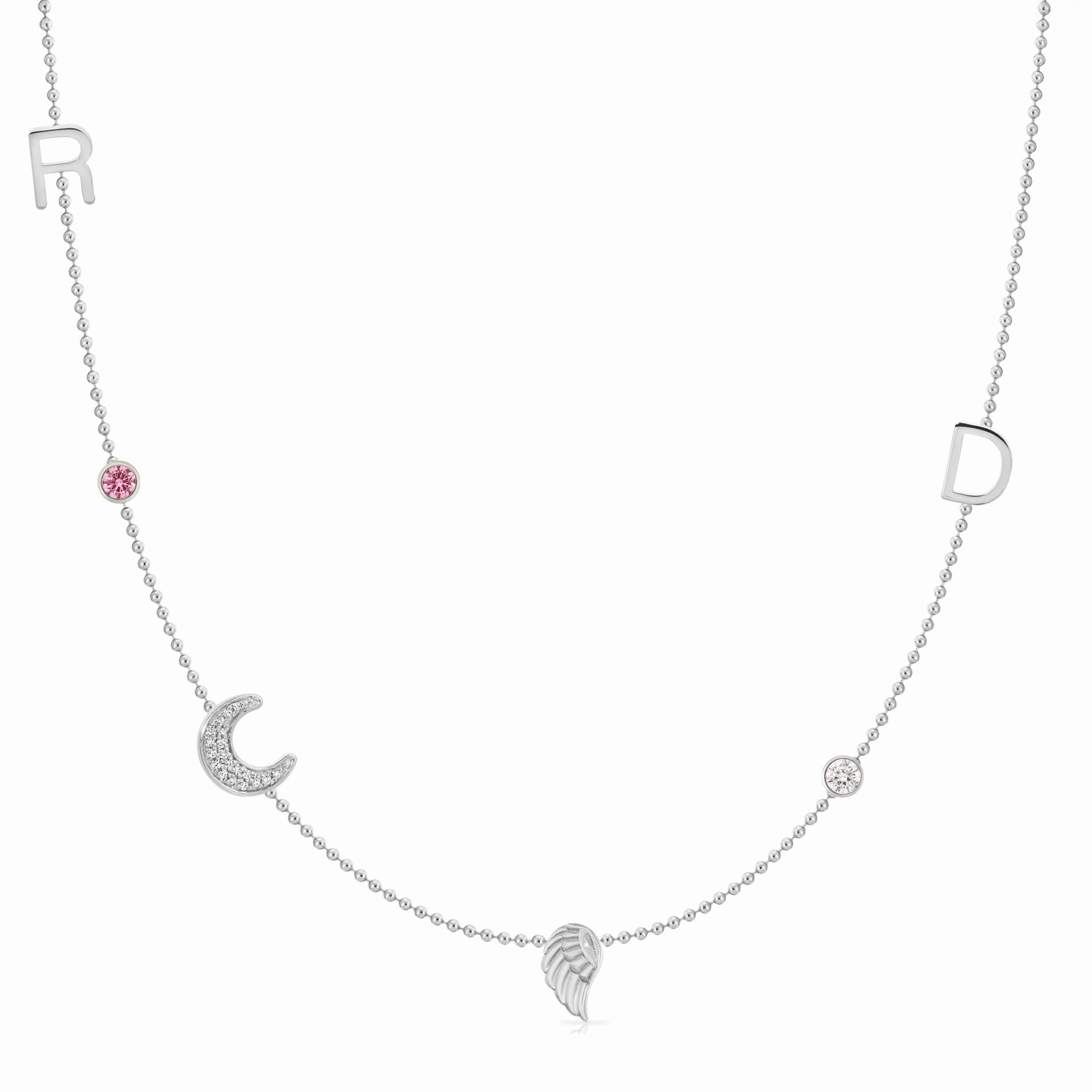 Custom Gold Necklace - 6 Letters