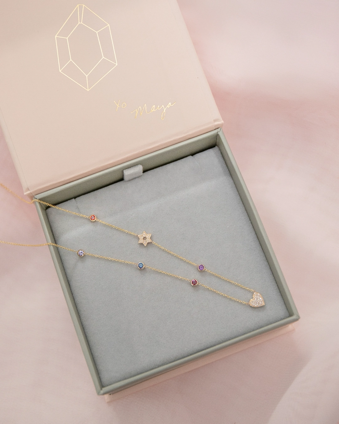 Custom Gold Necklace - 7 Letters