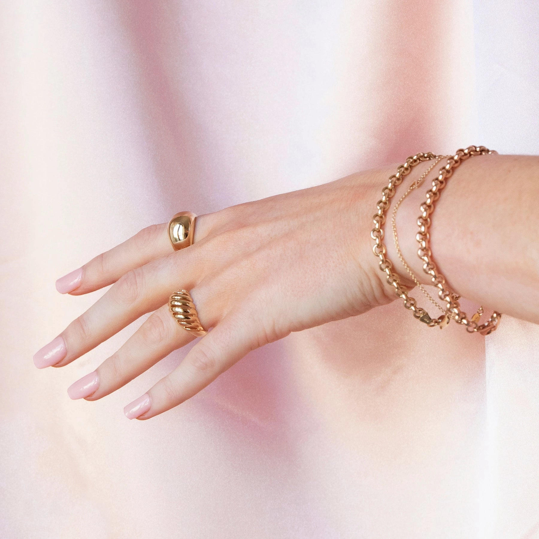 Etched Paris Ring