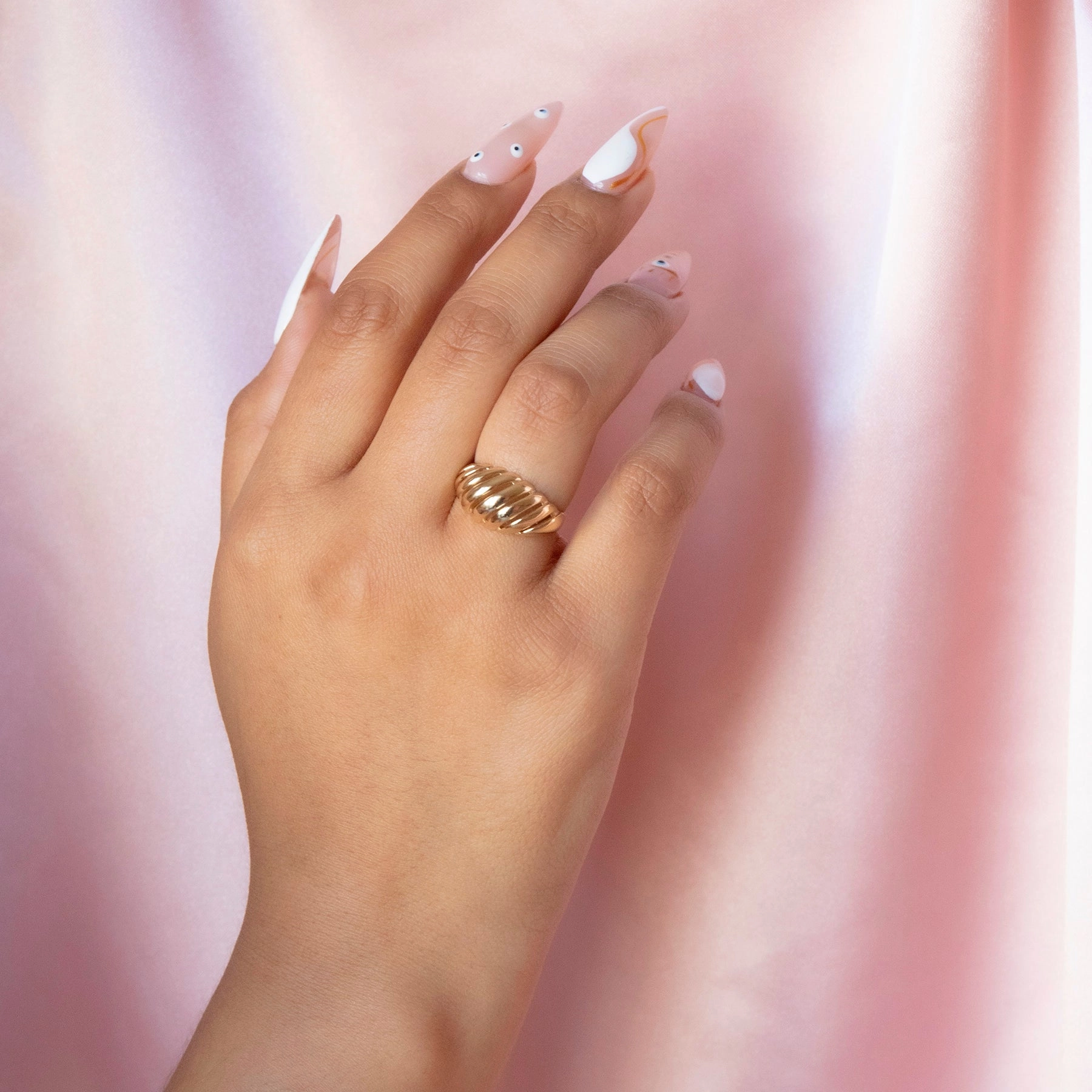Etched Paris Ring