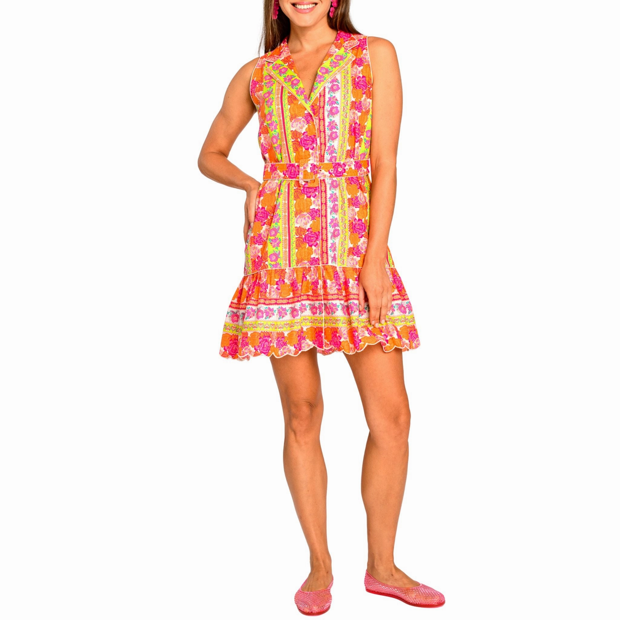 Fleur Ruffle Dress