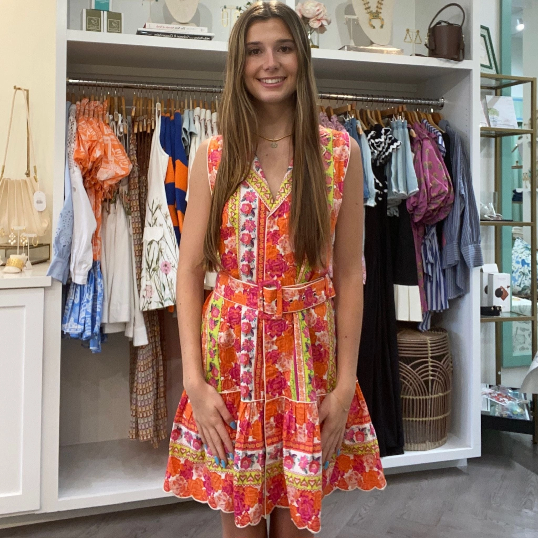 Fleur Ruffle Dress