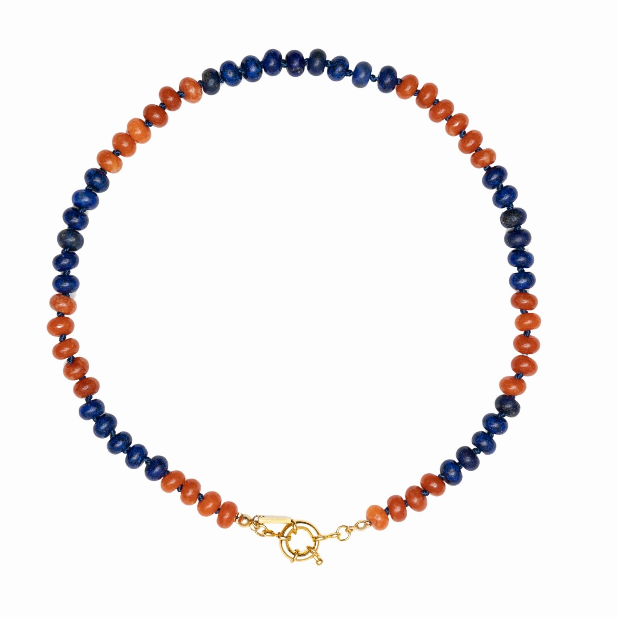 Game Day Beaded Knotted Necklace
