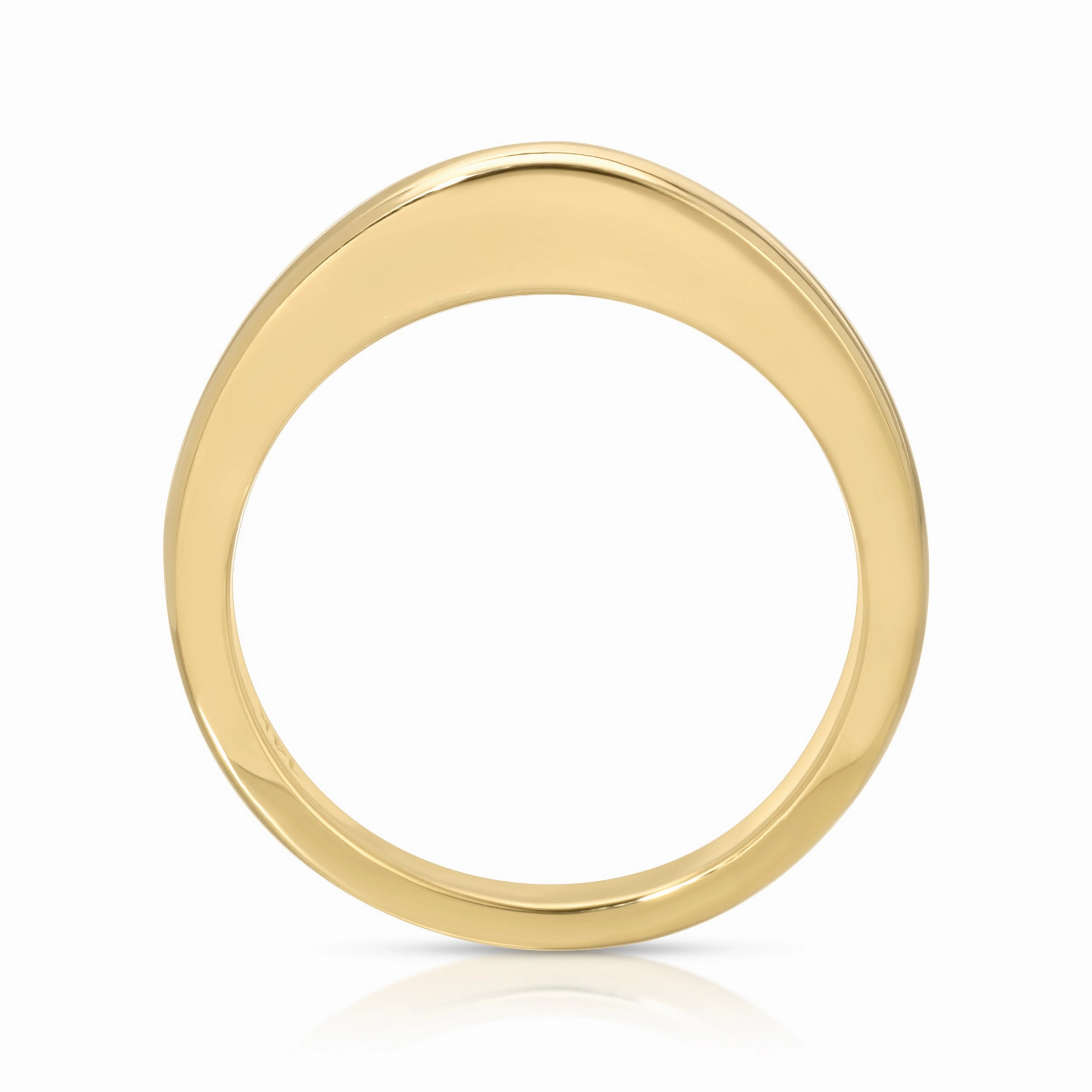 Geo Stacking Ring | Oval