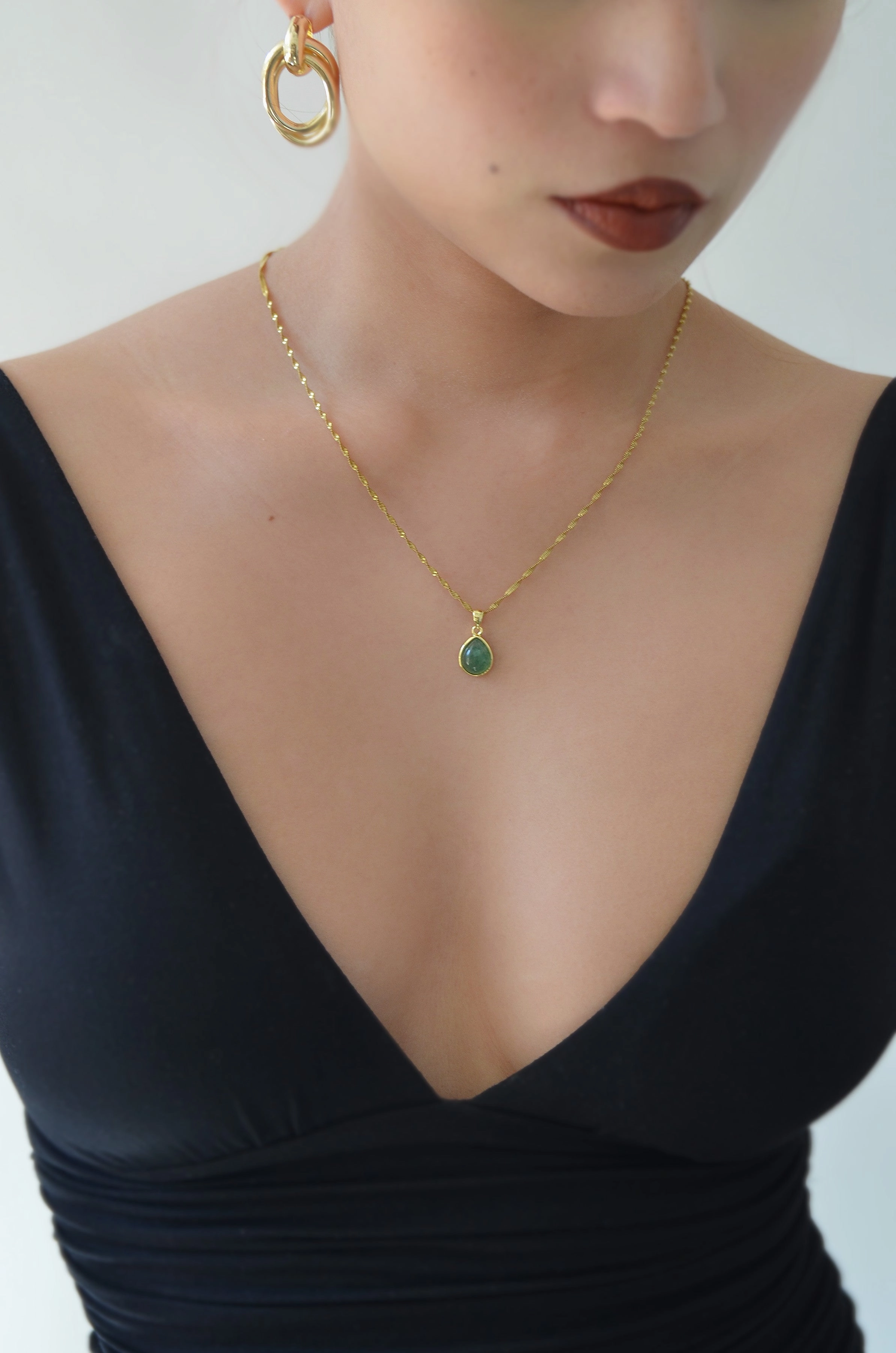 JADE LUCKY AGIMAT NECKLACE