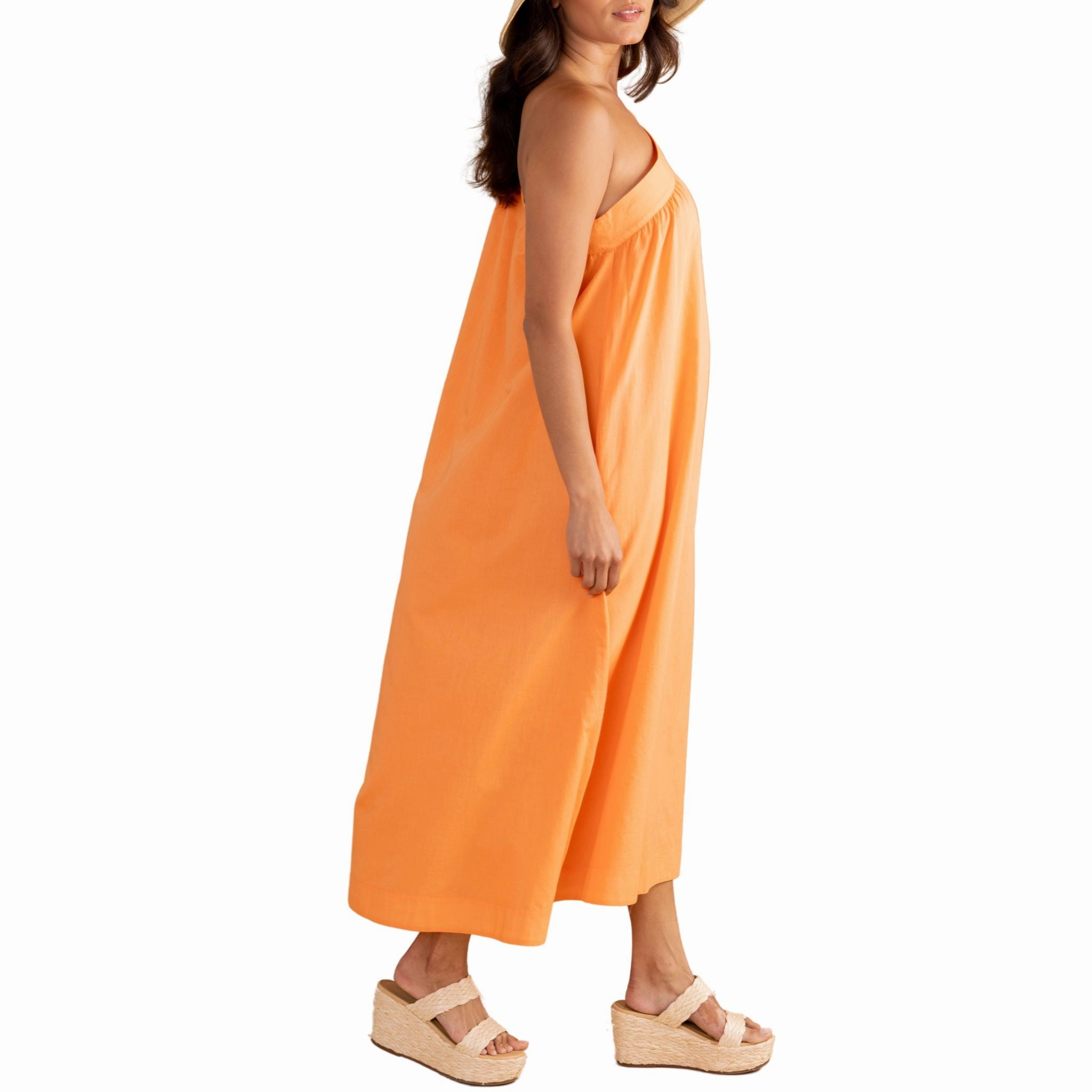 Juliette Melon Maxi Dress