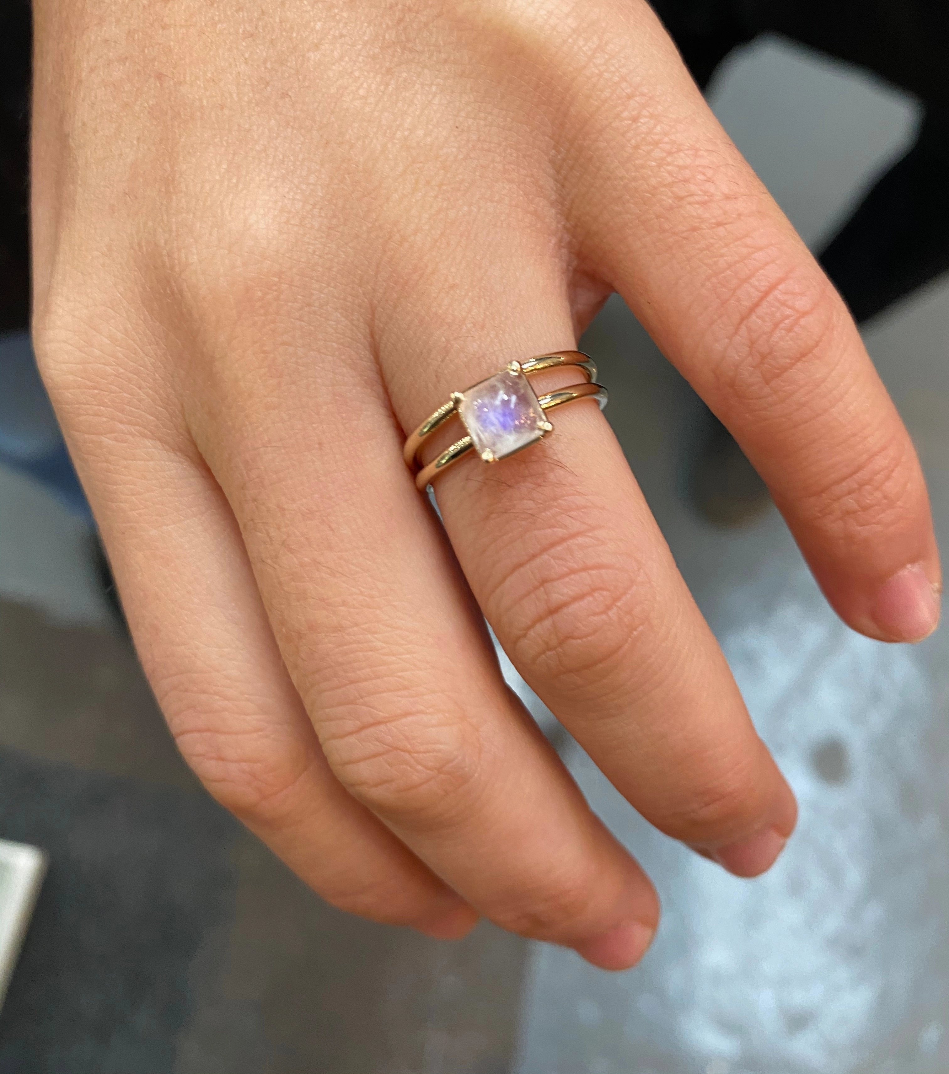 Lissette's Moon Stone Ring